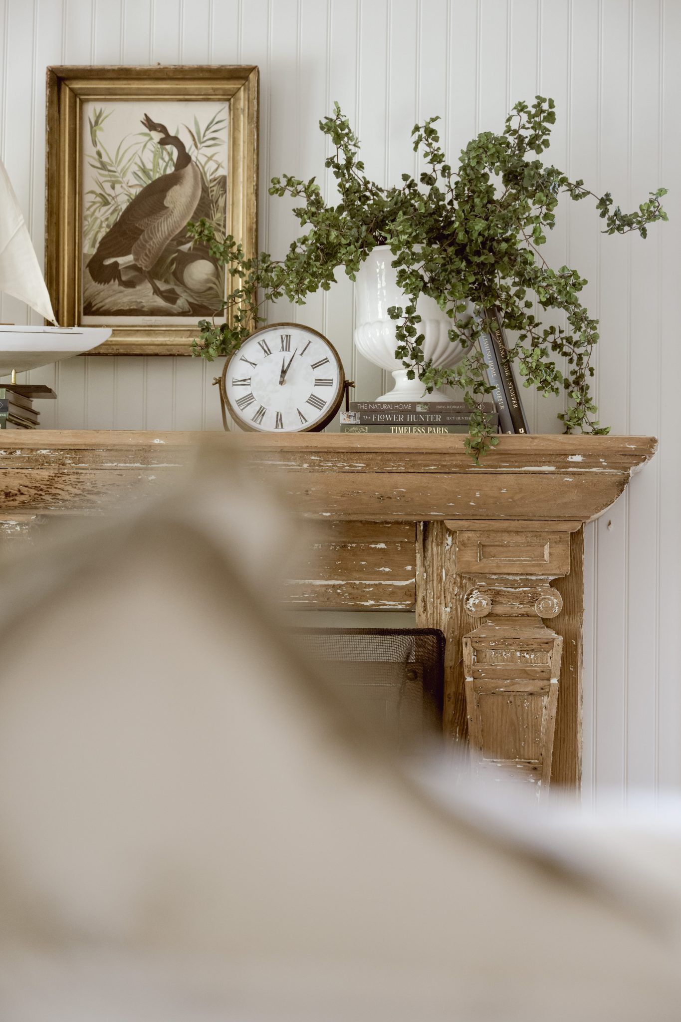 Create a Cozy Summer Mantel