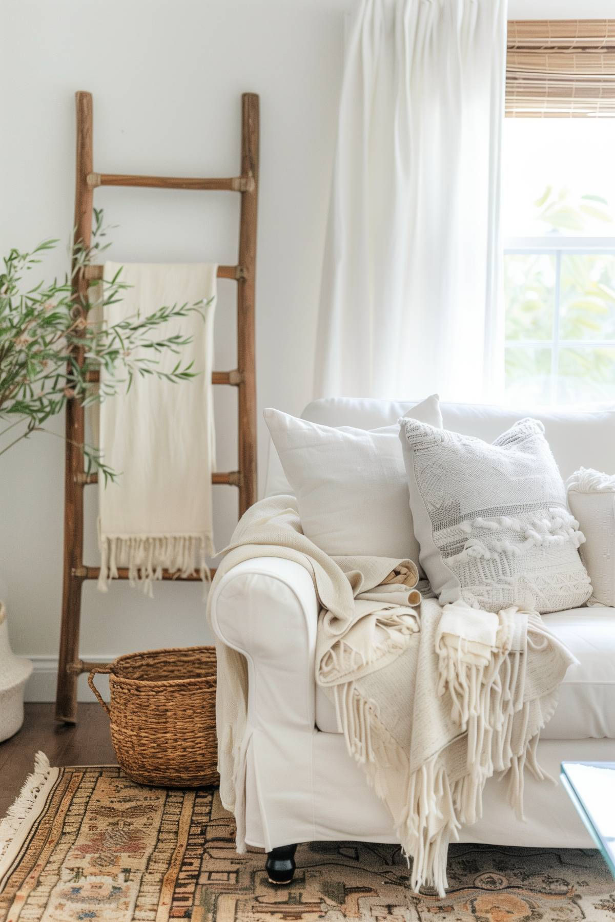 30 Unique Blanket Ladder Inspiration for Your Home