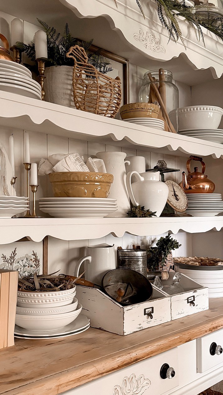 I just really love decor and thrifting and yard sales and…I really like stuff!…
