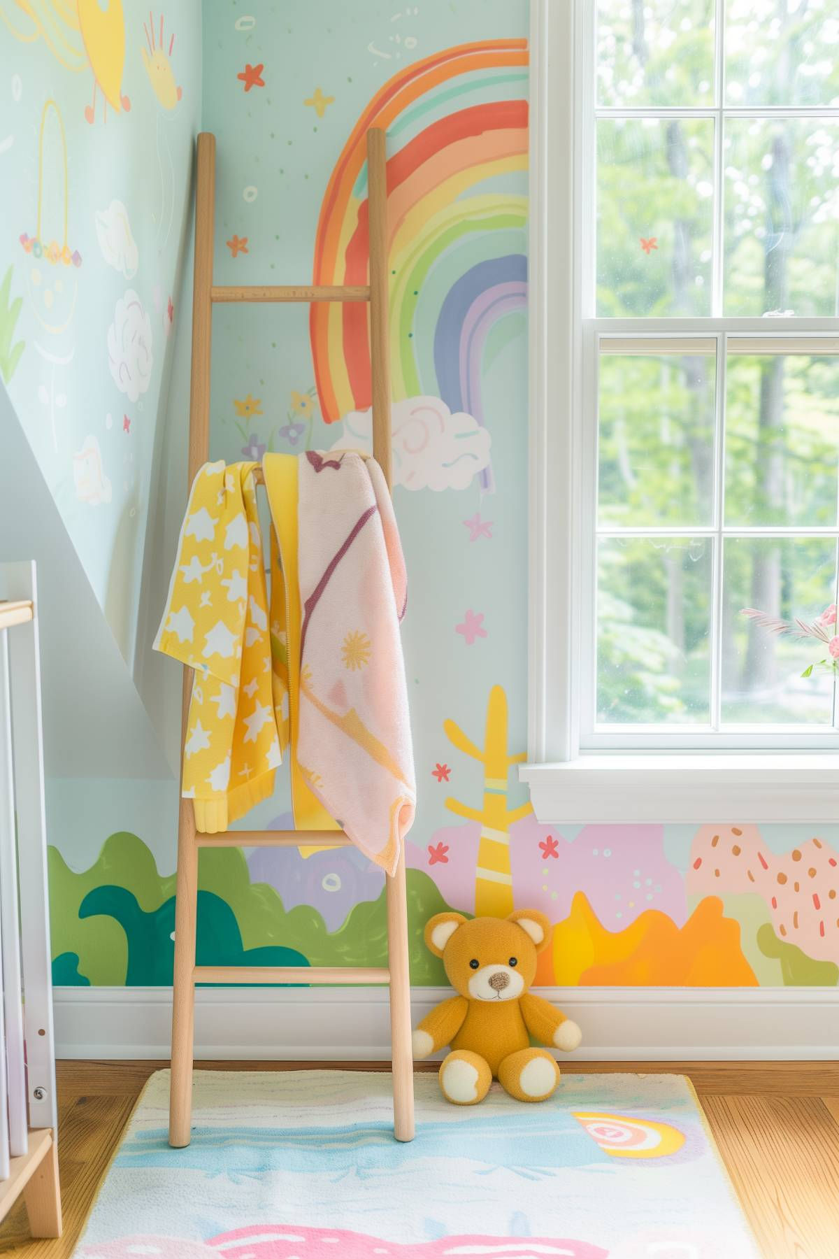30 Cute Blanket Ladder Inspirations for Your Space