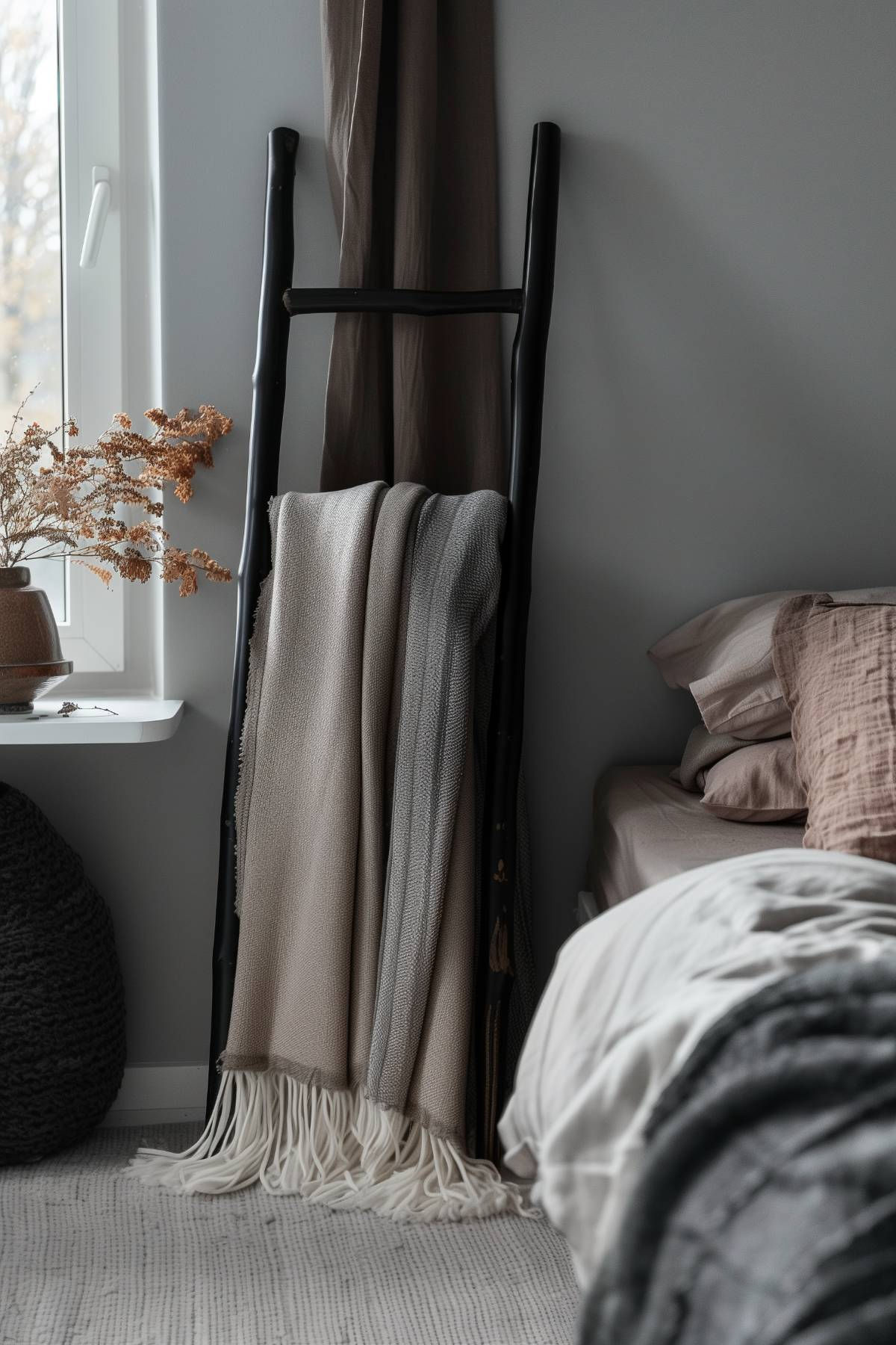 30 Sleek and Stylish Blanket Ladder Designs