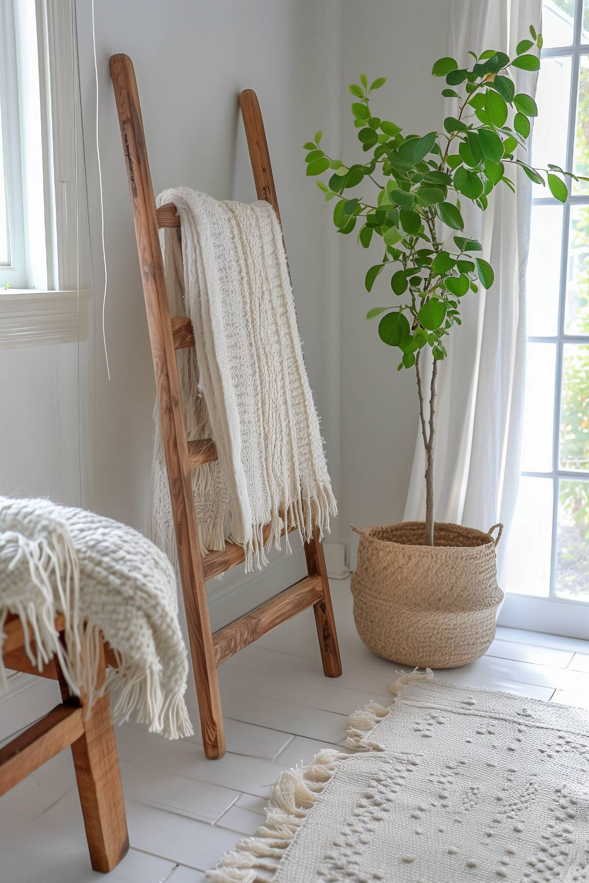 30 Functional Blanket Ladder Designs for Small Spaces