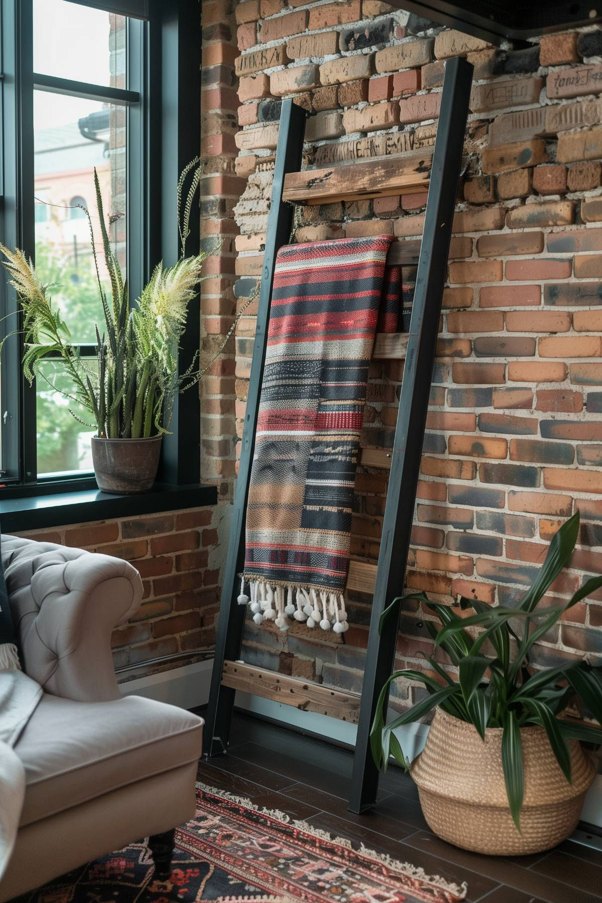 30 Modern and Functional Blanket Ladder Ideas