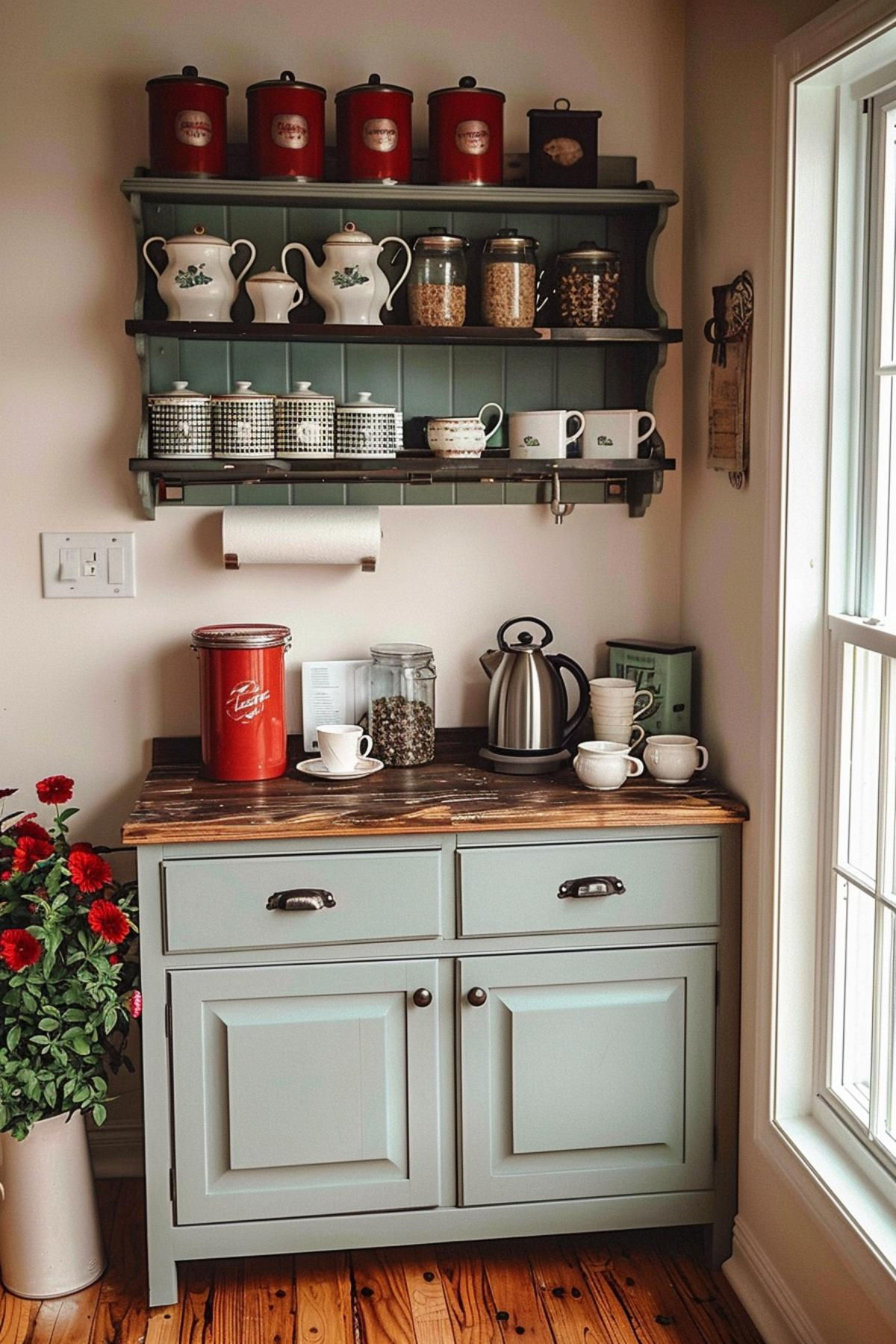 35 Cozy Tea Station Ideas for a Snug Space