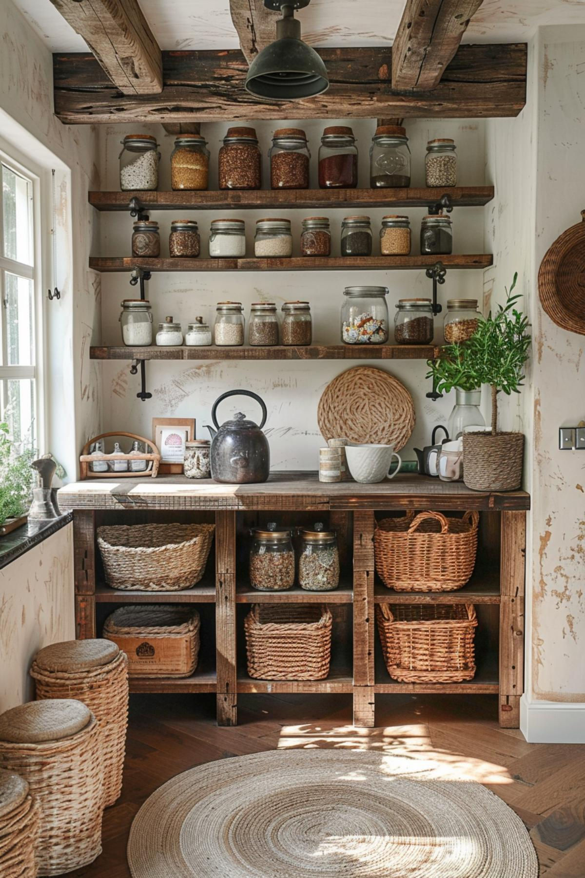35 Tea Station Ideas for Rustic Homes