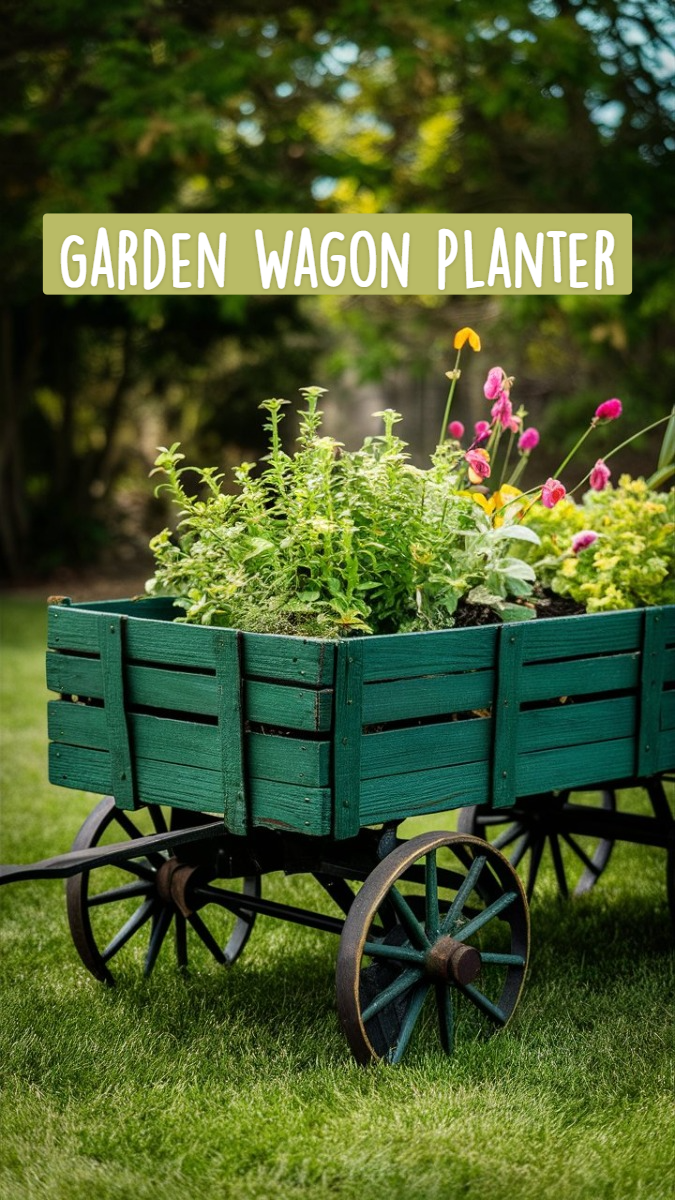 Garden Wagon Planter