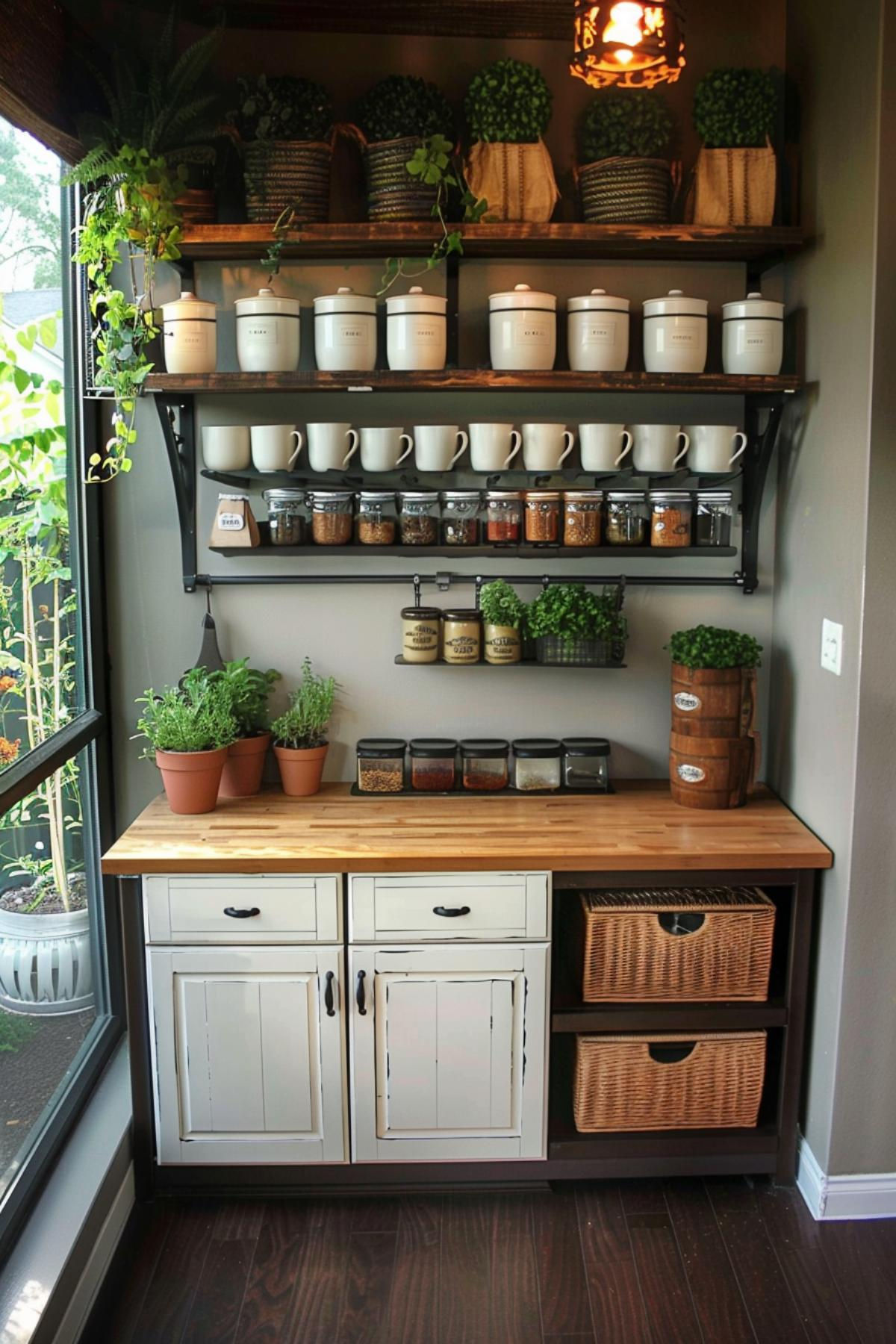 35 Stylish Tea Station Ideas for a Small Space