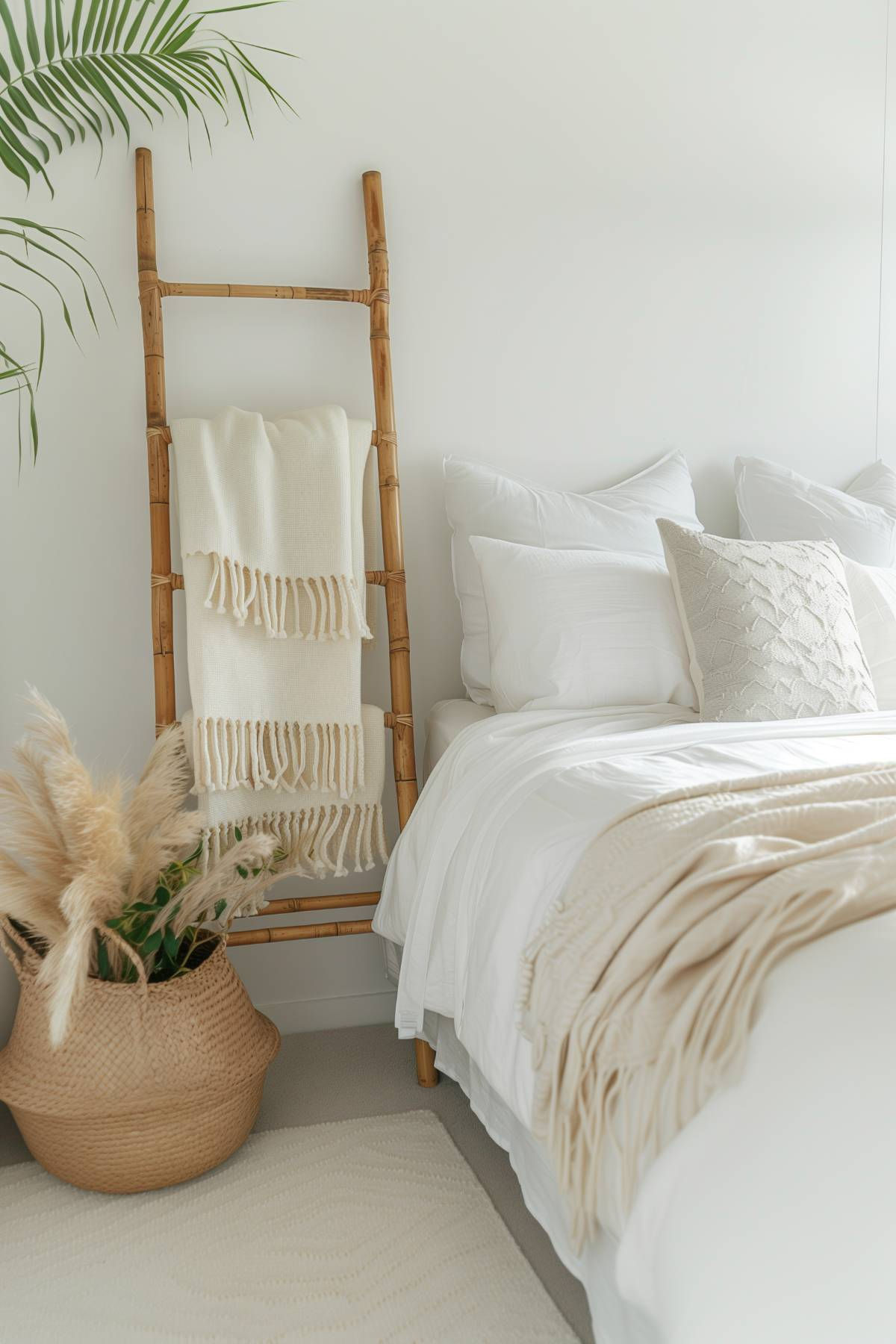 30 Cozy and Cute Blanket Ladder Ideas for Any Space