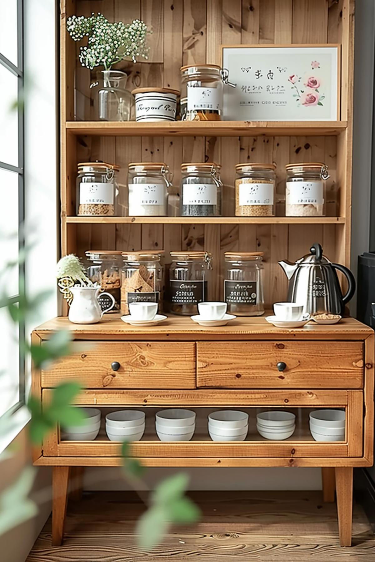 35 Small Tea Station Designs That Make a Big Impact