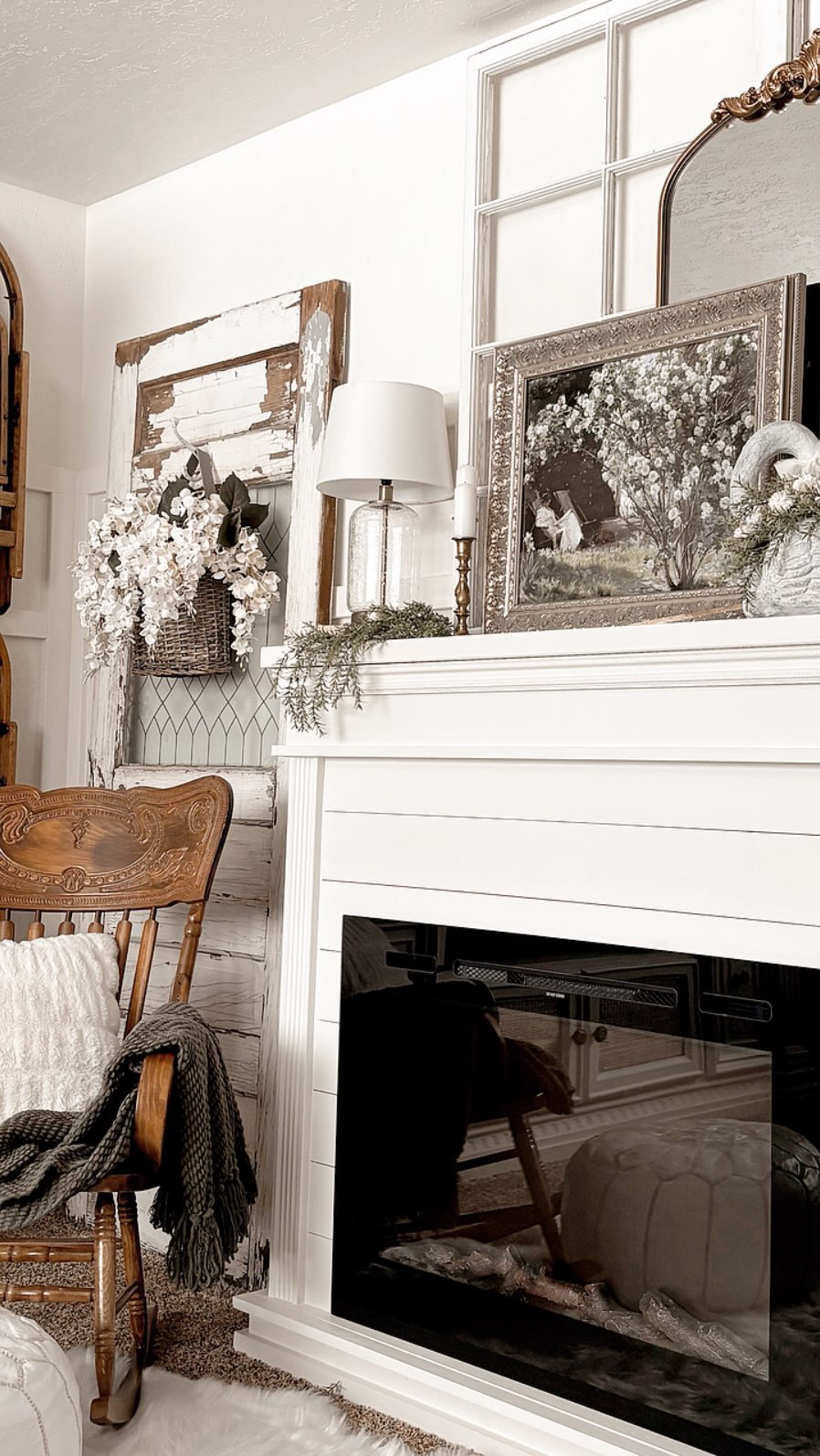 It always takes me a few or more tries to get a space looking the way I want it …