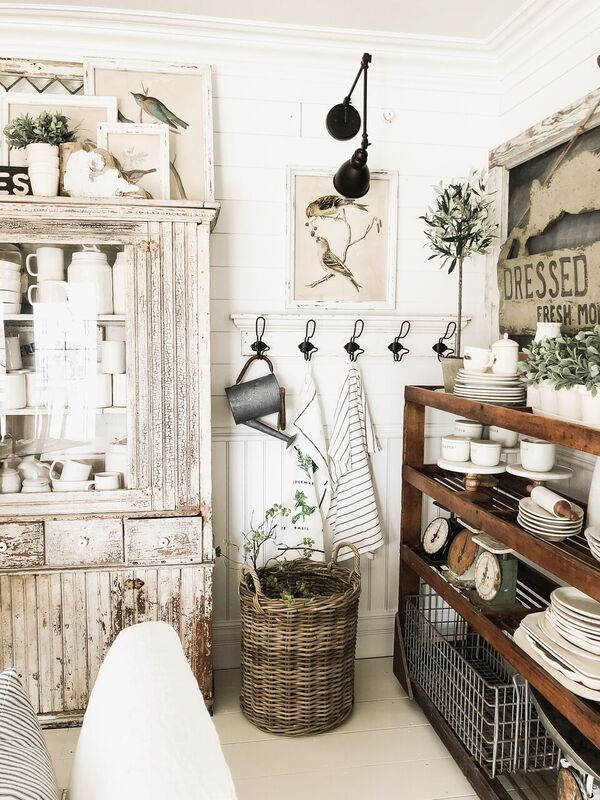 DIY Greenery Basket Decor