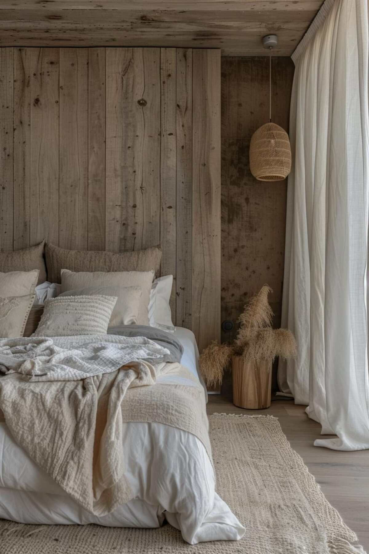40 Neutral Bedroom Inspiration for a Rustic-Inspired Room