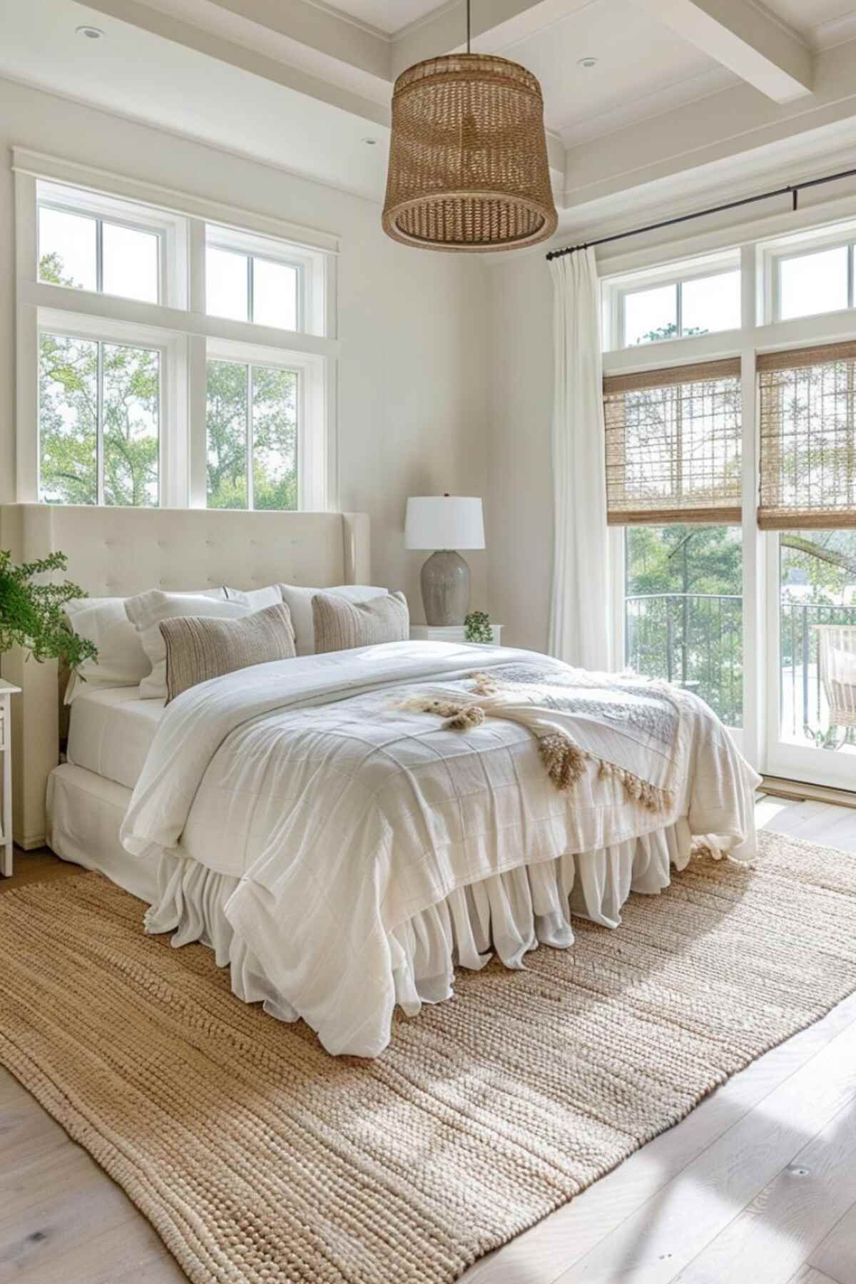 40 Neutral Bedroom Designs to Transform Your Room Into Boho Chic Look