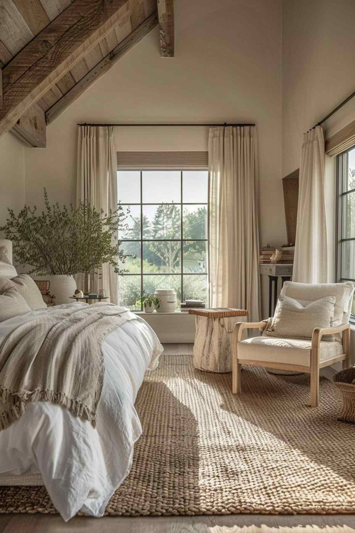 40 Neutral Bedroom Designs for an Earthy Aesthetic
