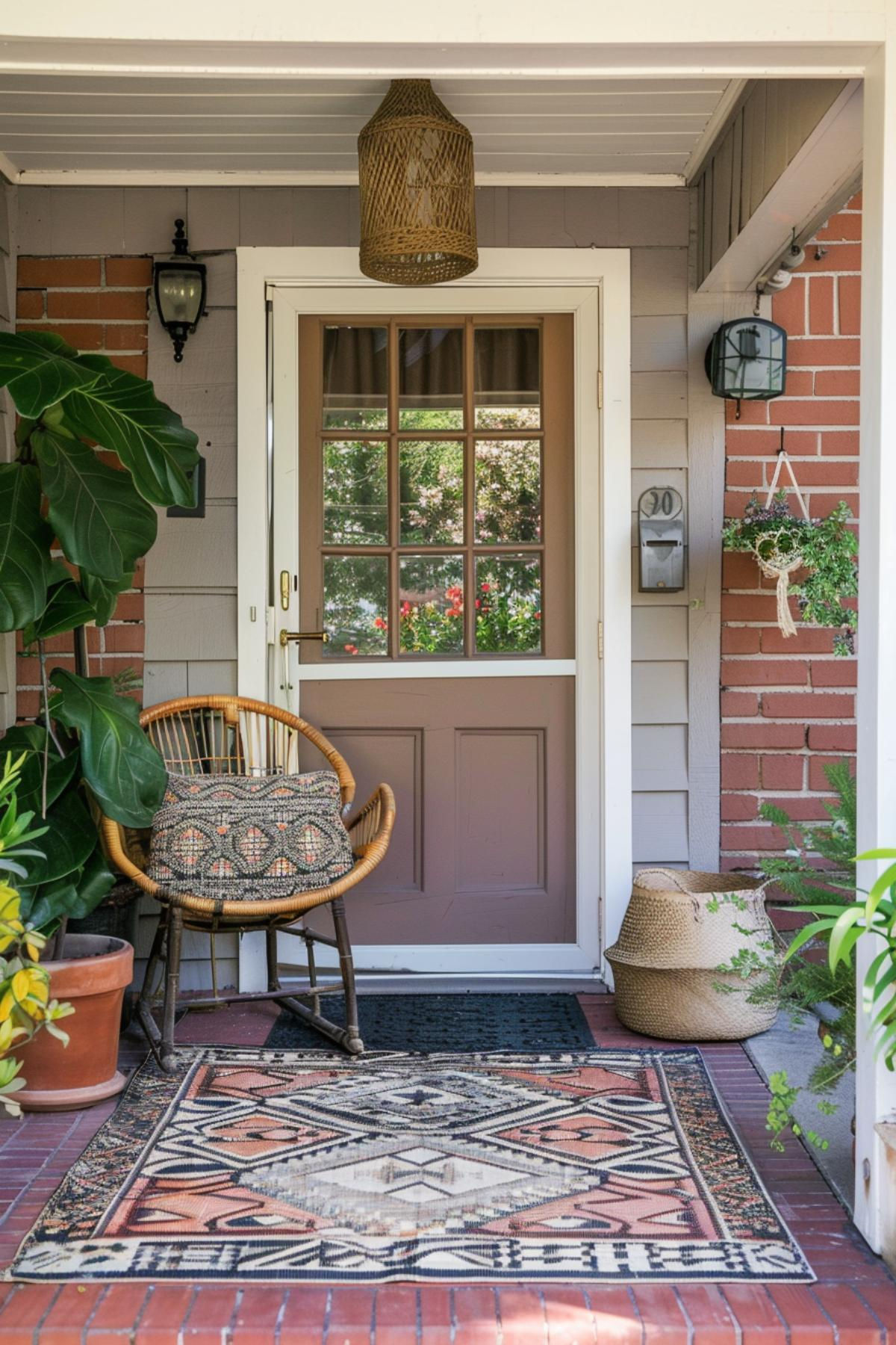 45 Simple and Beautiful Small Front Porch Designs
