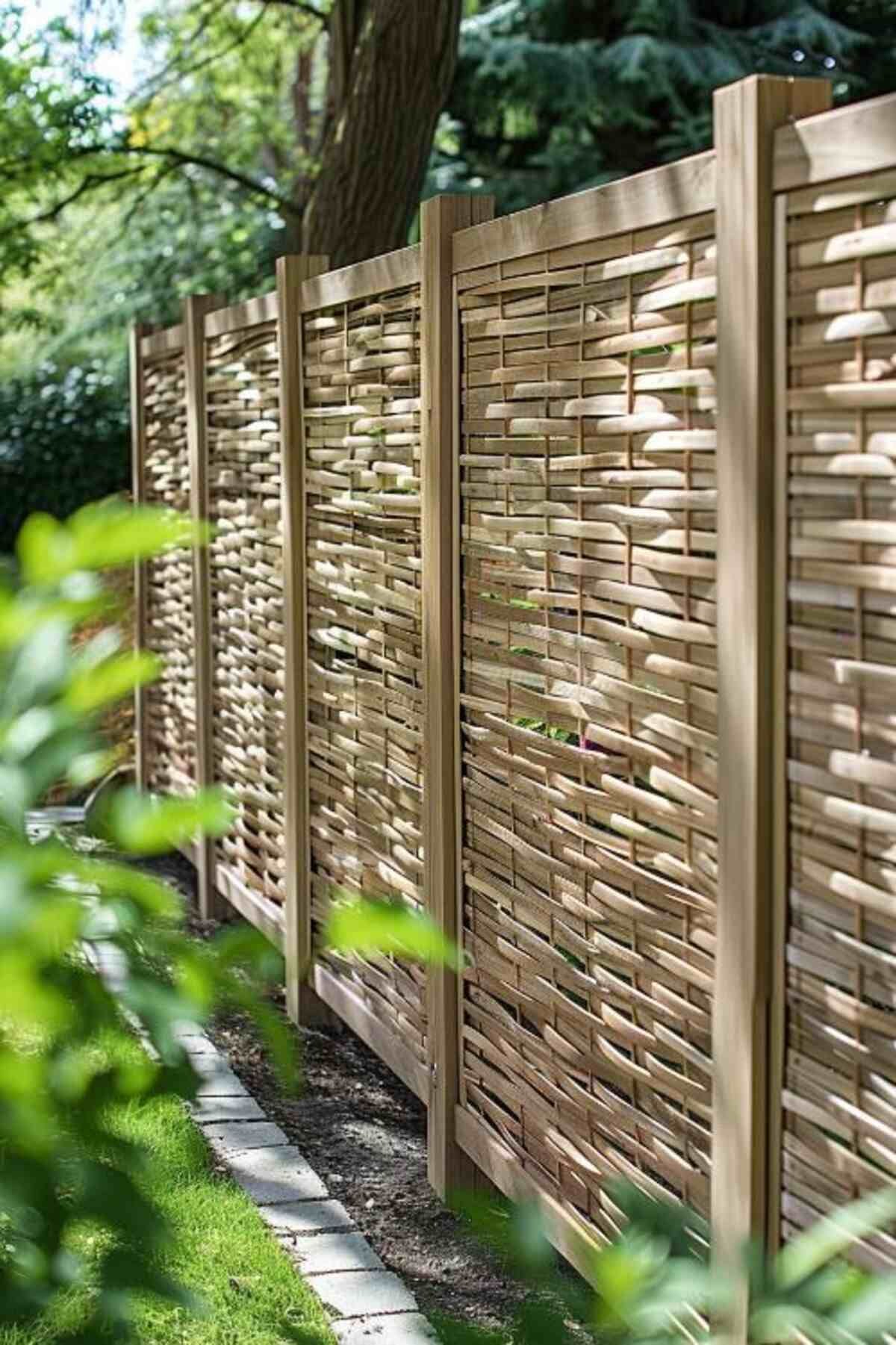 40 Cheap Privacy Fence Inspirations for Your Yard