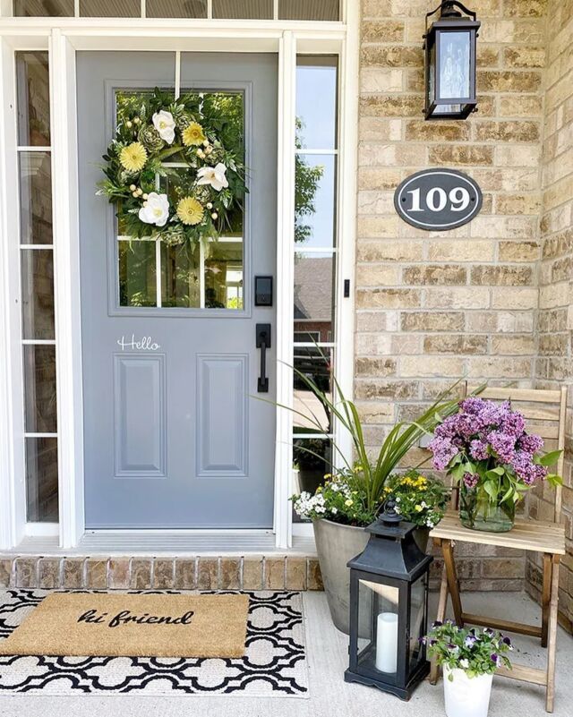 Summer Front Porch Décor For A Small Porch – Willow Bloom Home