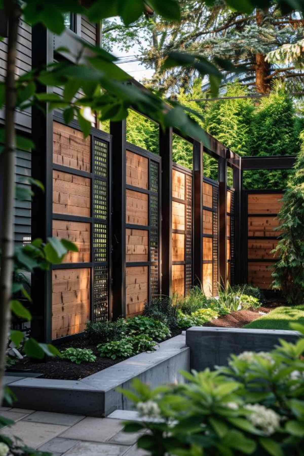 40 Privacy Fence Inspirations for a Beautiful Yard