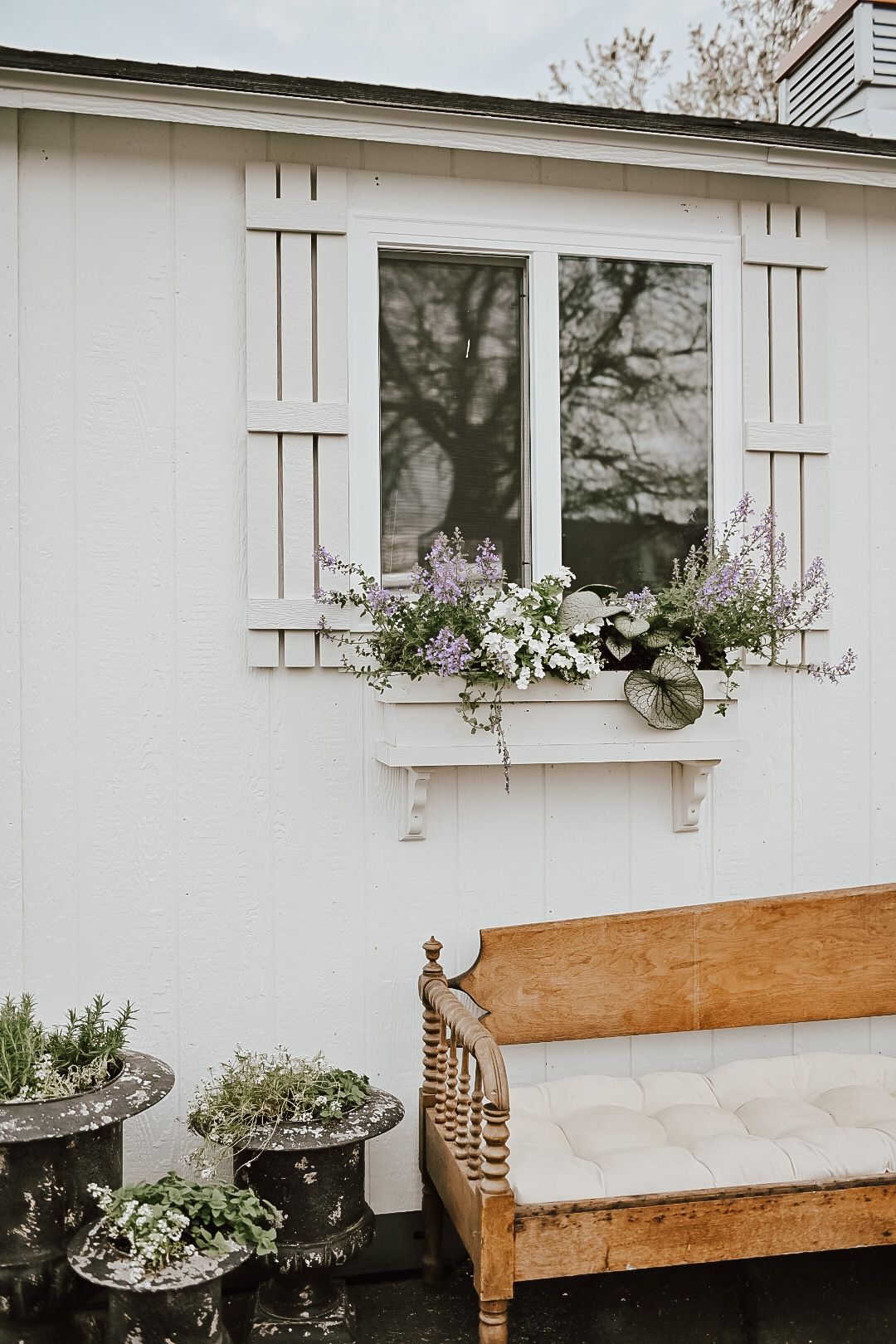 Spring Cottage Window Boxes
