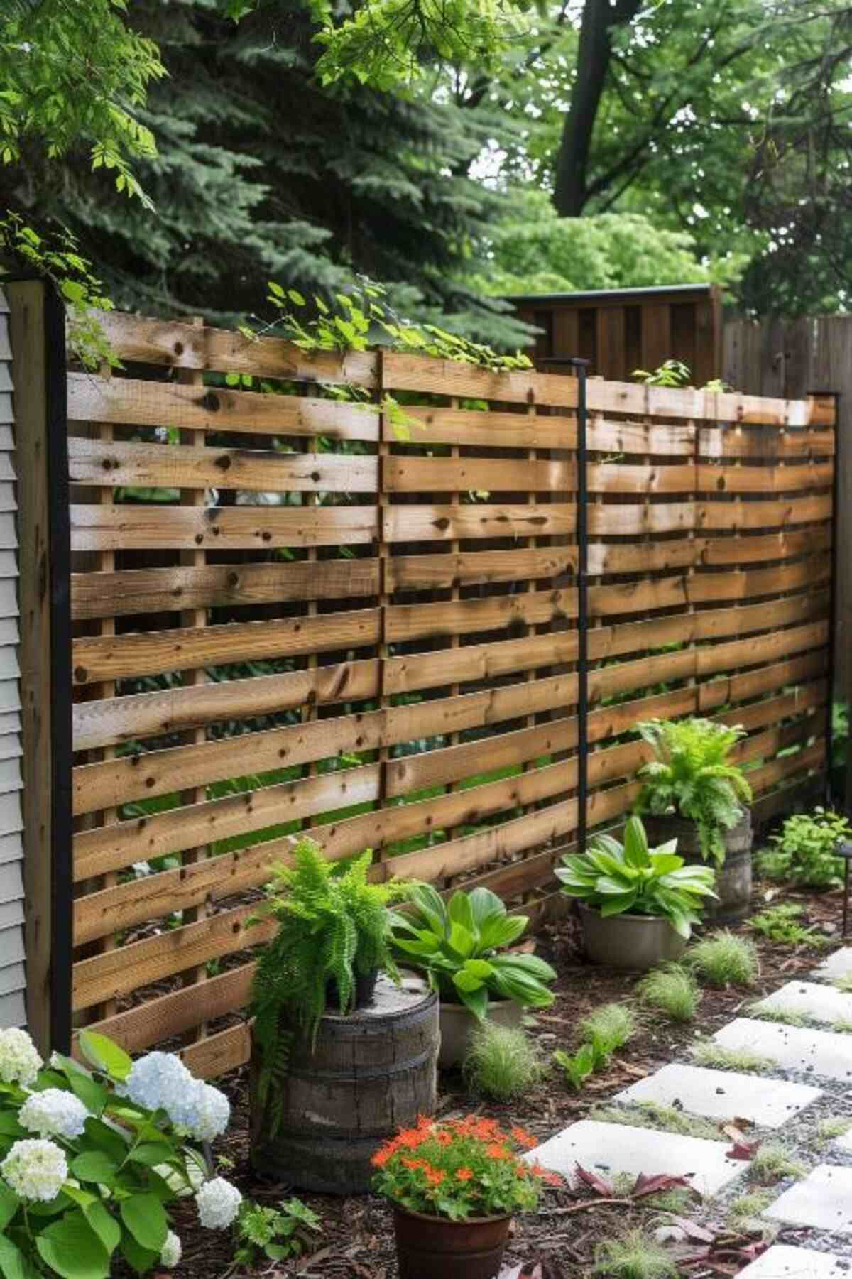 40 Privacy Fence Ideas You Can Recreate