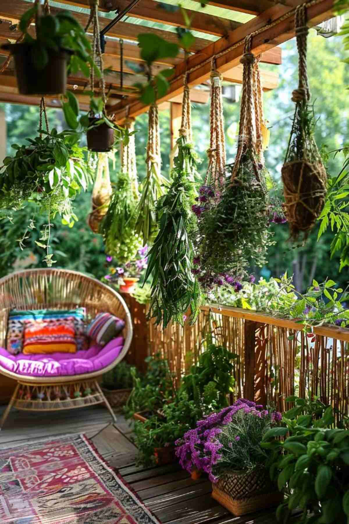 40 Stylish Boho Garden Designs for a Hippie Touch