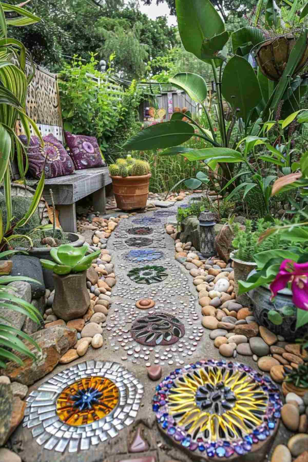 40 Beautiful Boho Garden Designs for a Chic Backyard