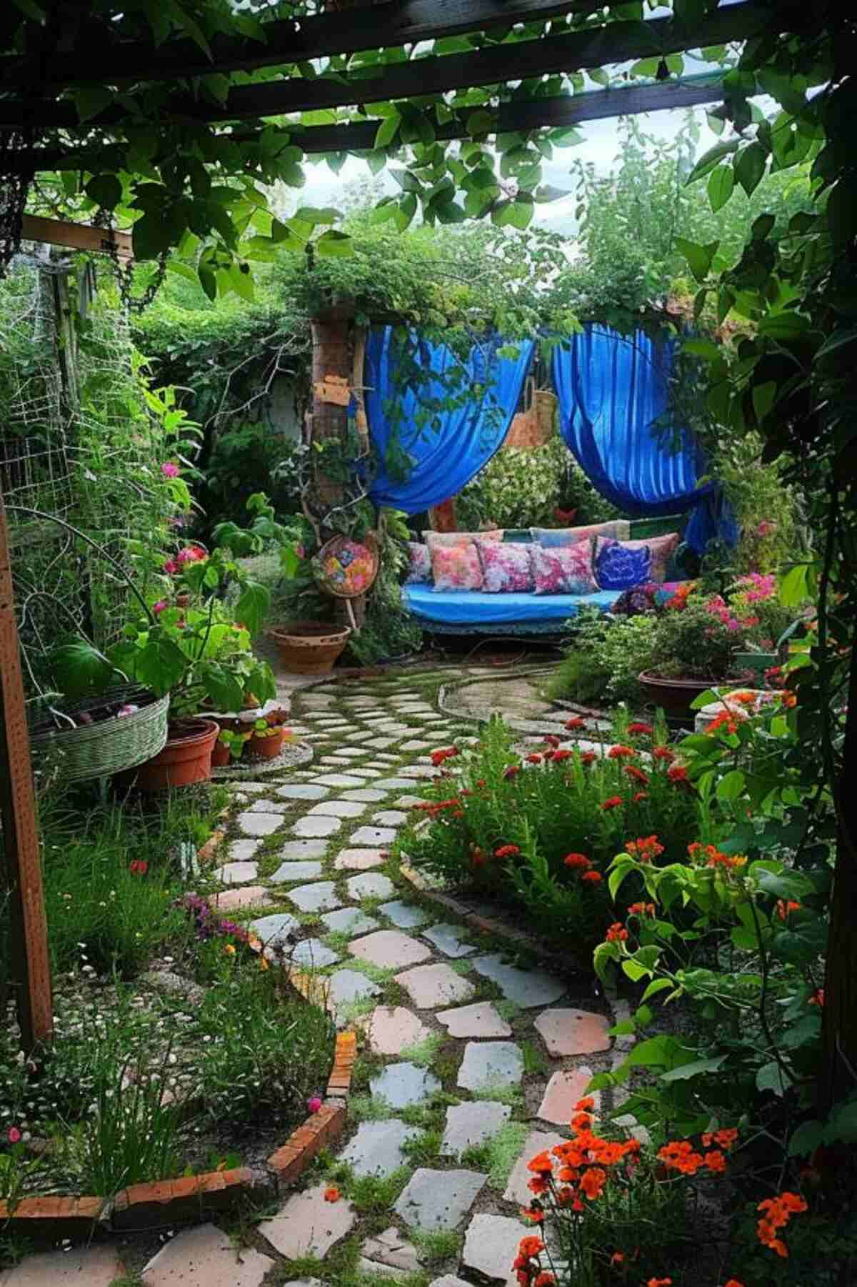 40 Stunning Boho Garden Designs for Small Spaces