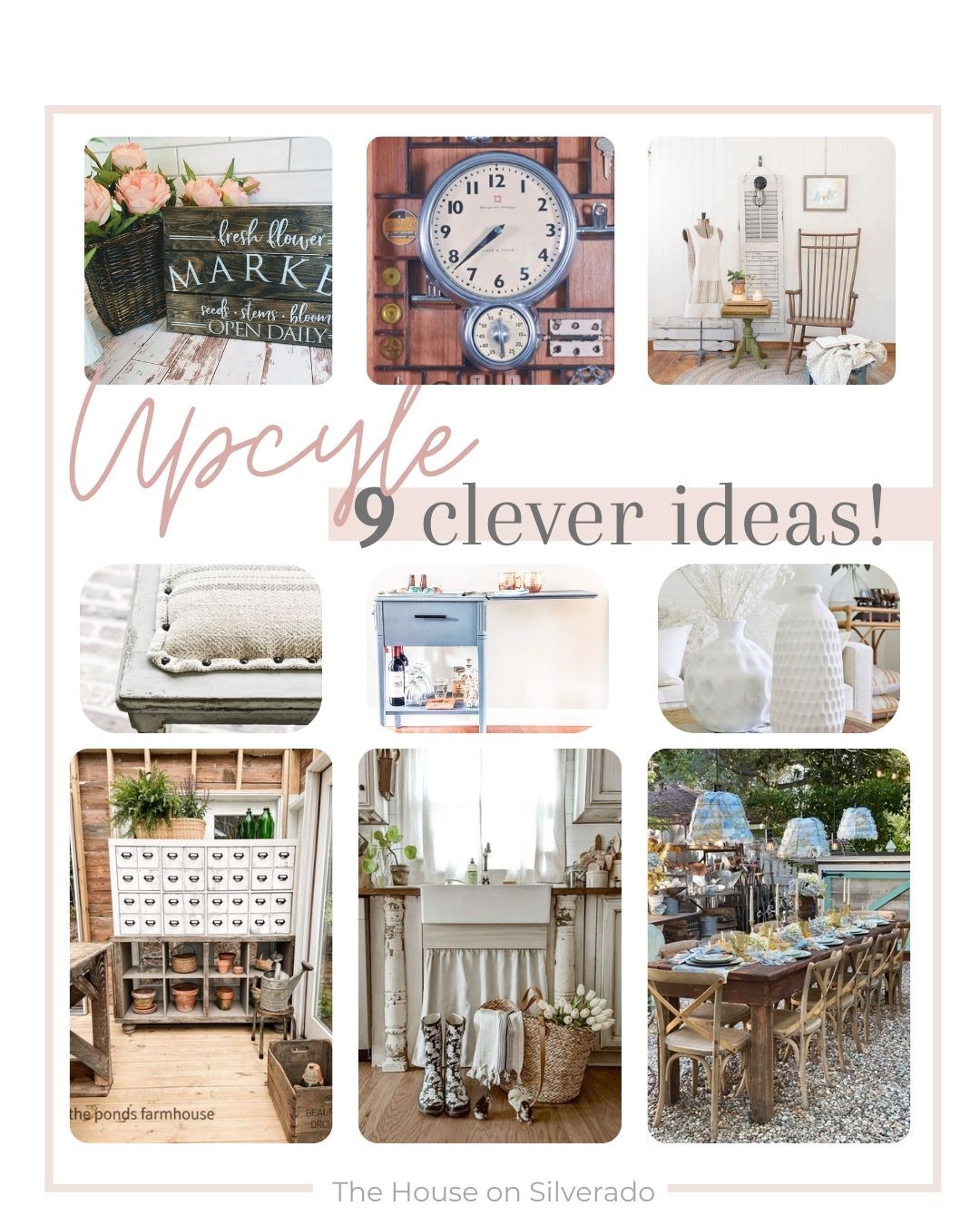 9 Clever Upcycling Ideas – The House on Silverado