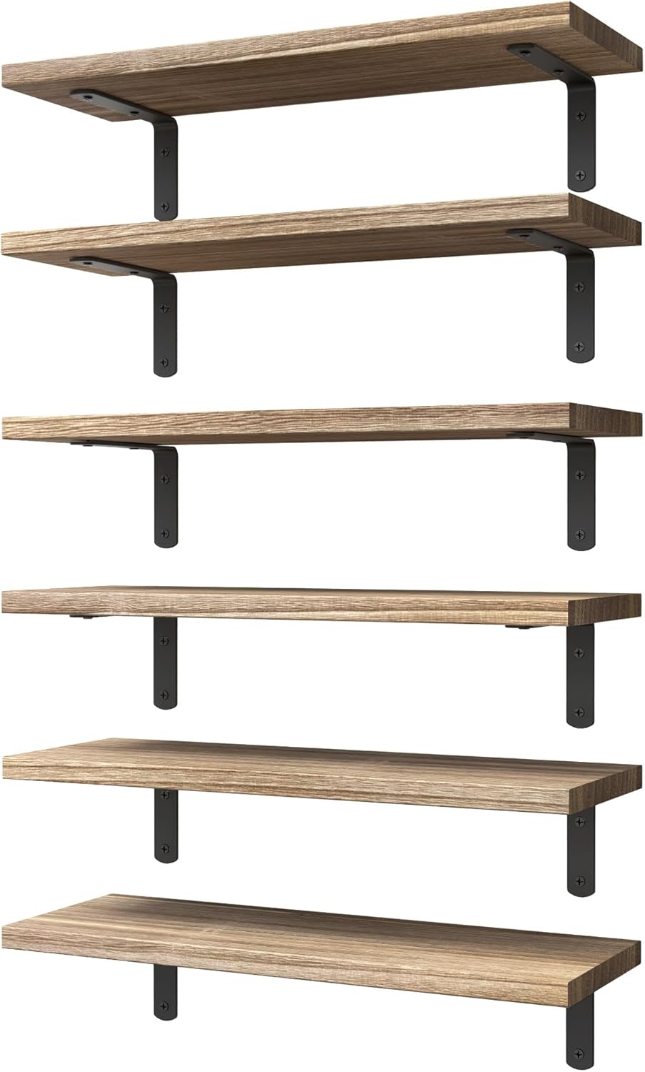 🏠 Today’s Farmhouse Décor Find: Wood Floating Shelves
