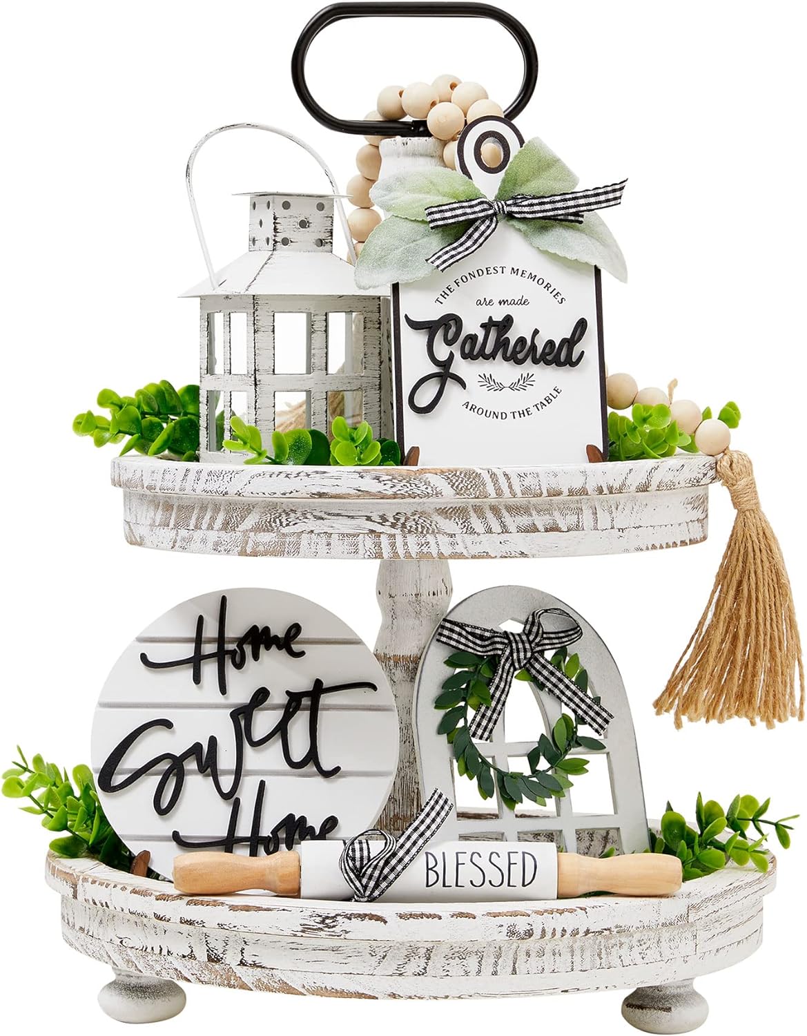 🏠 Today’s Farmhouse Décor Find: Farmhouse Tiered Tray