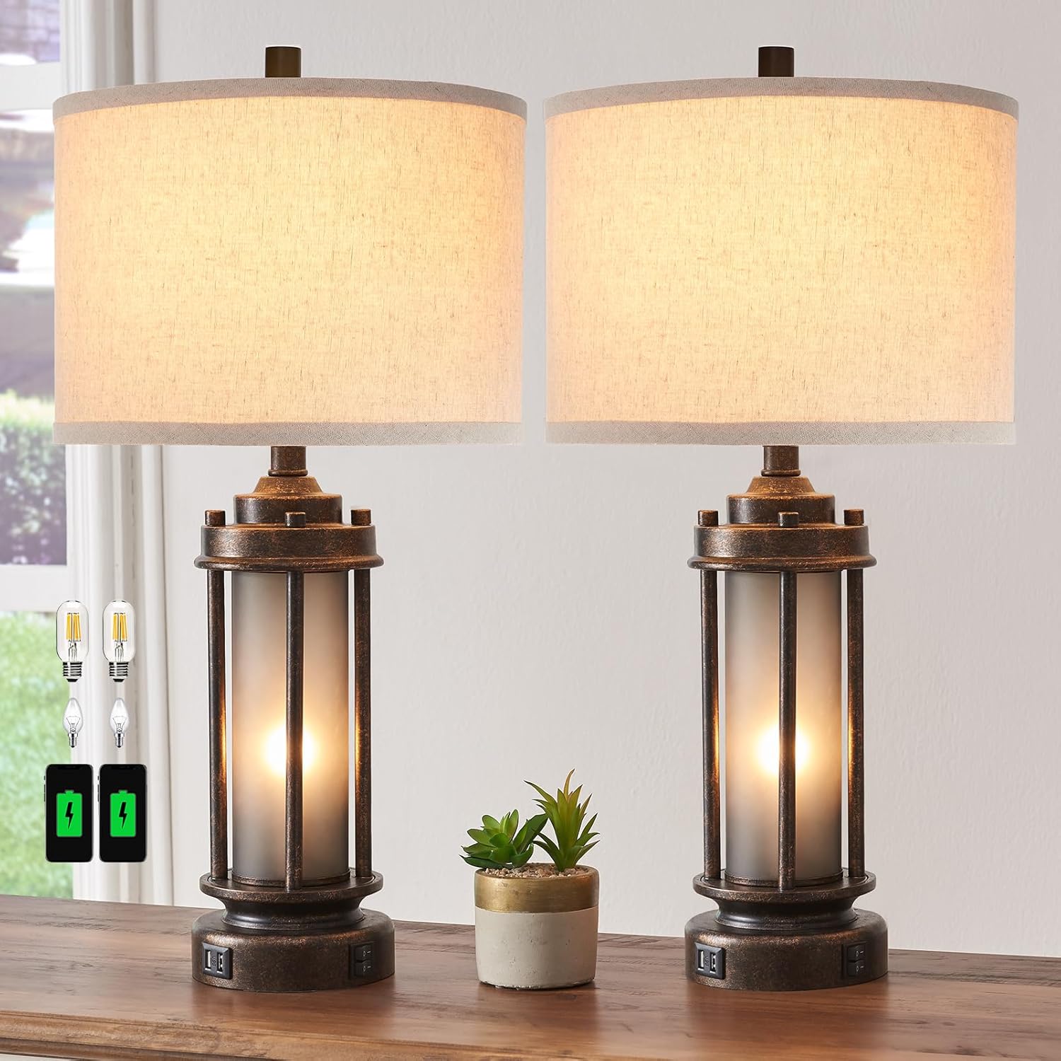 🏠 Today’s Farmhouse Décor Find: Farmhouse Lamps