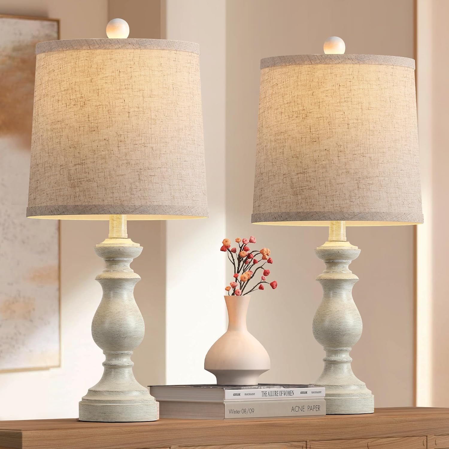 🏠 Today’s Farmhouse Décor Find: Rustic Table Lamps