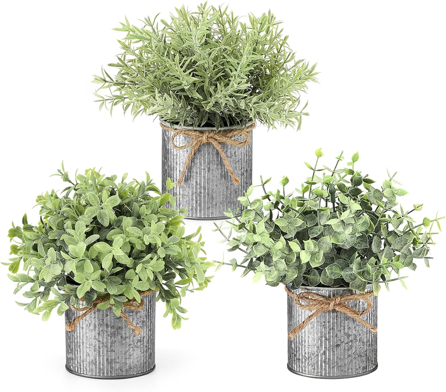 🏠 Today’s Farmhouse Décor Find: Eucalyptus Decor Pots