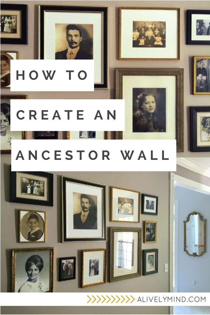 How to Create a Beautiful Ancestor Wall in Just a Few Easy Steps