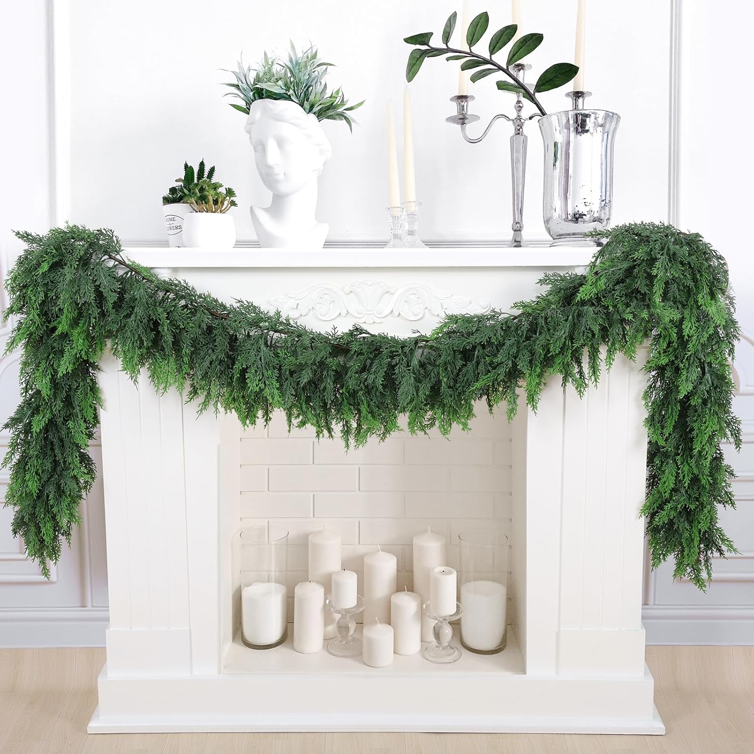 🏠 Today’s Farmhouse Décor Find: Cedar Garlands