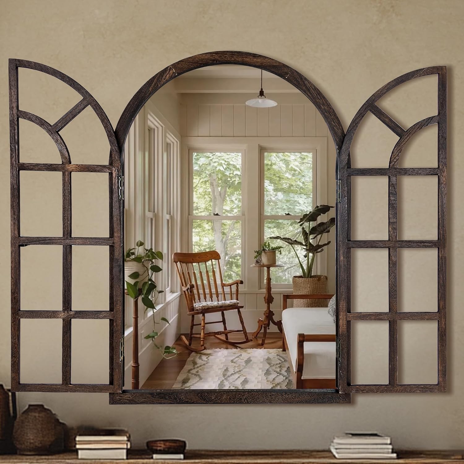 🏠 Today’s Farmhouse Décor Find: Arched Wall Mirror