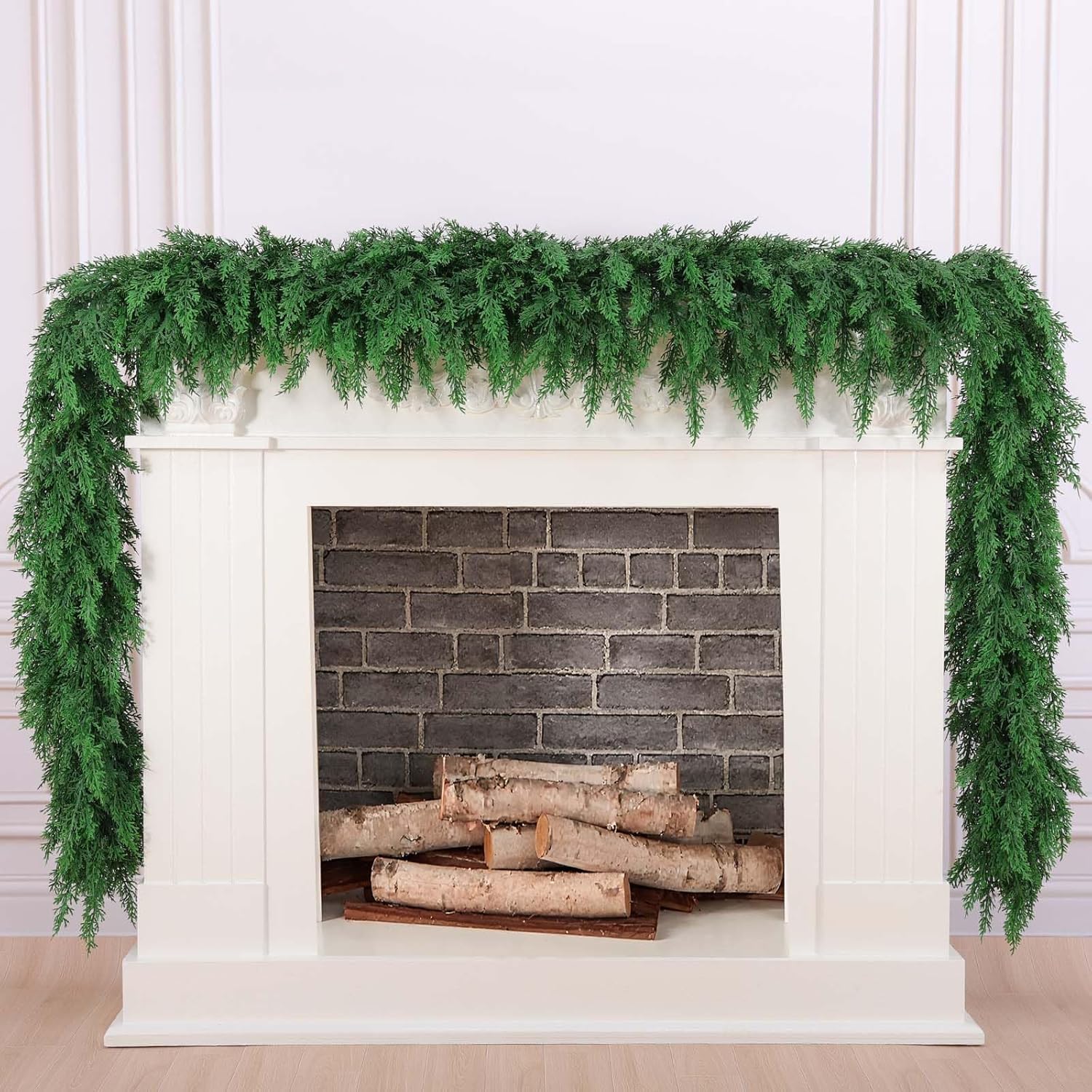 🏠 Today’s Farmhouse Décor Find: Cedar Pine Garland