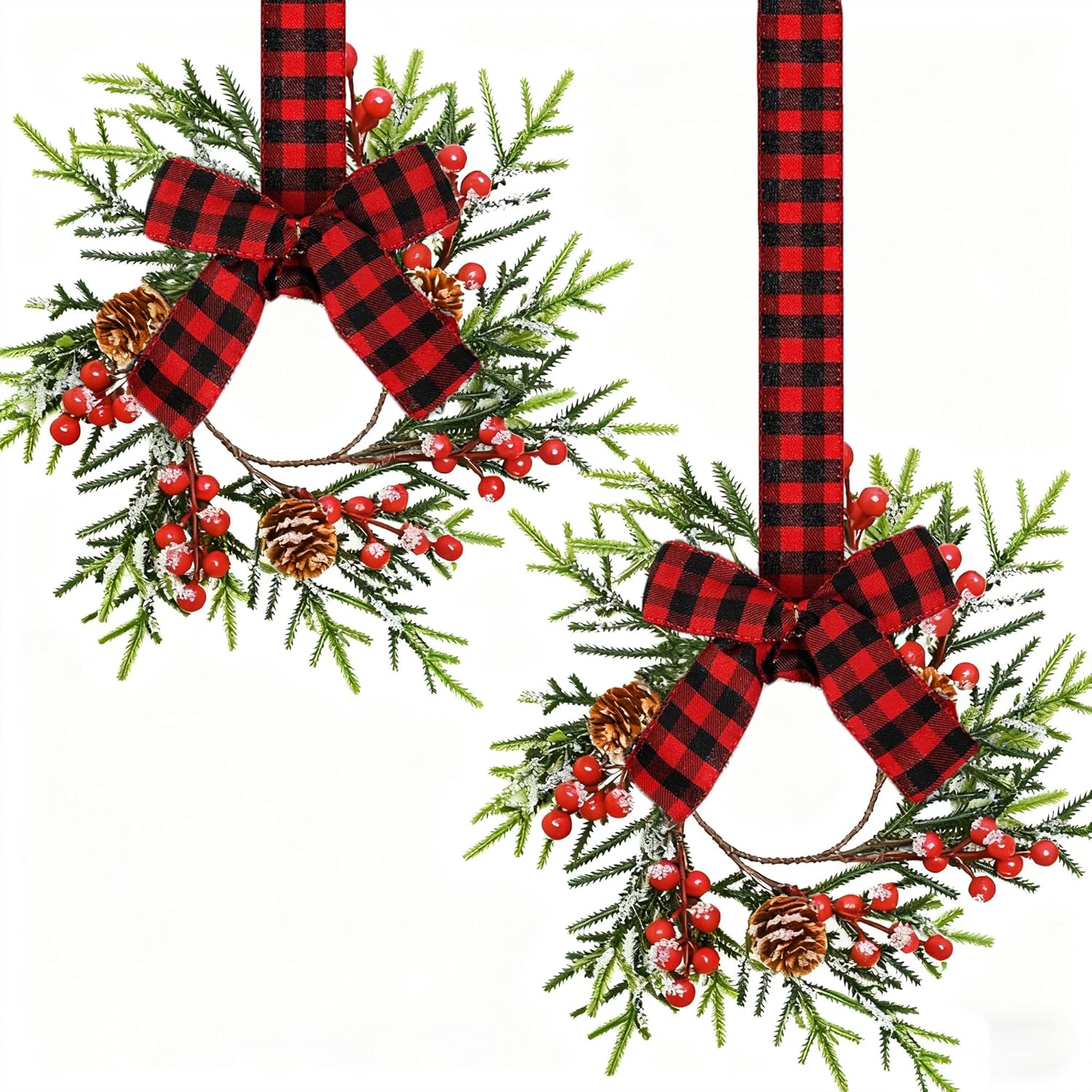 🏠 Today’s Farmhouse Décor Find: Mistletoe Hanging Wreath