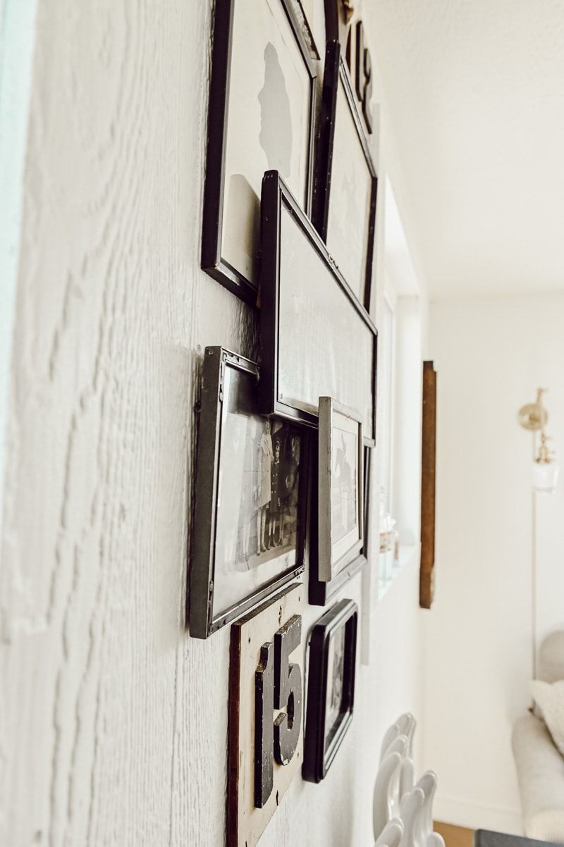 DIY Layered Gallery Wall