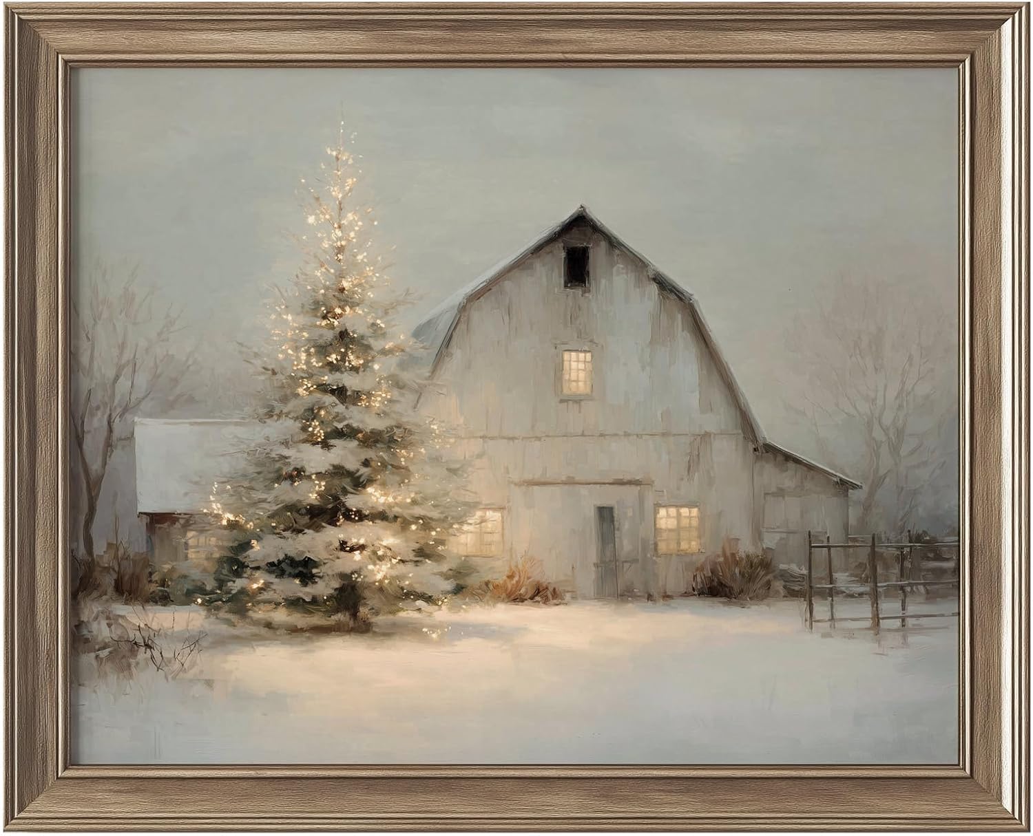 🏠 Today’s Farmhouse Décor Find: Rustic Winter Art
