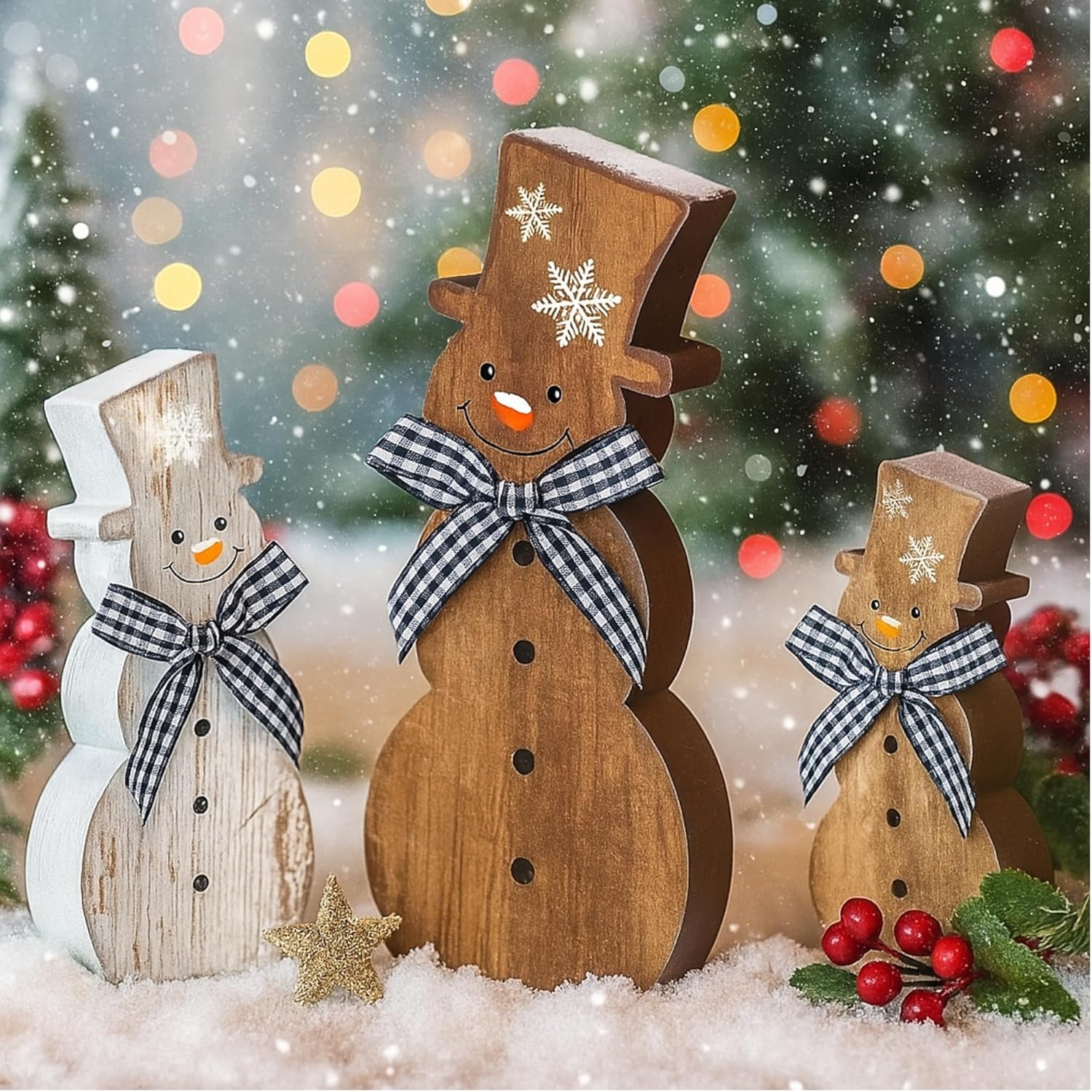 🏠 Today’s Farmhouse Décor Find: Christmas Snowman Decor