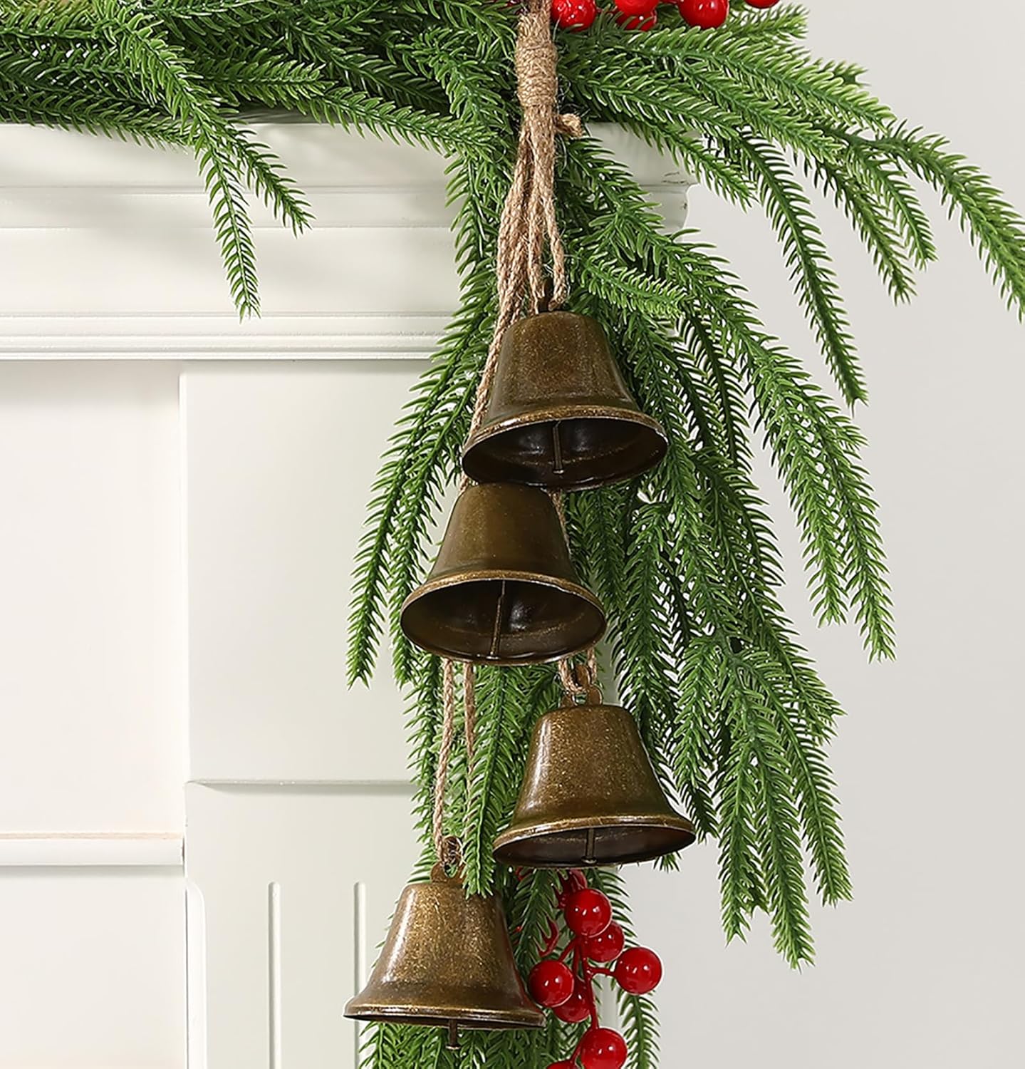 🏠 Today’s Farmhouse Décor Find: Vintage Gold Bells