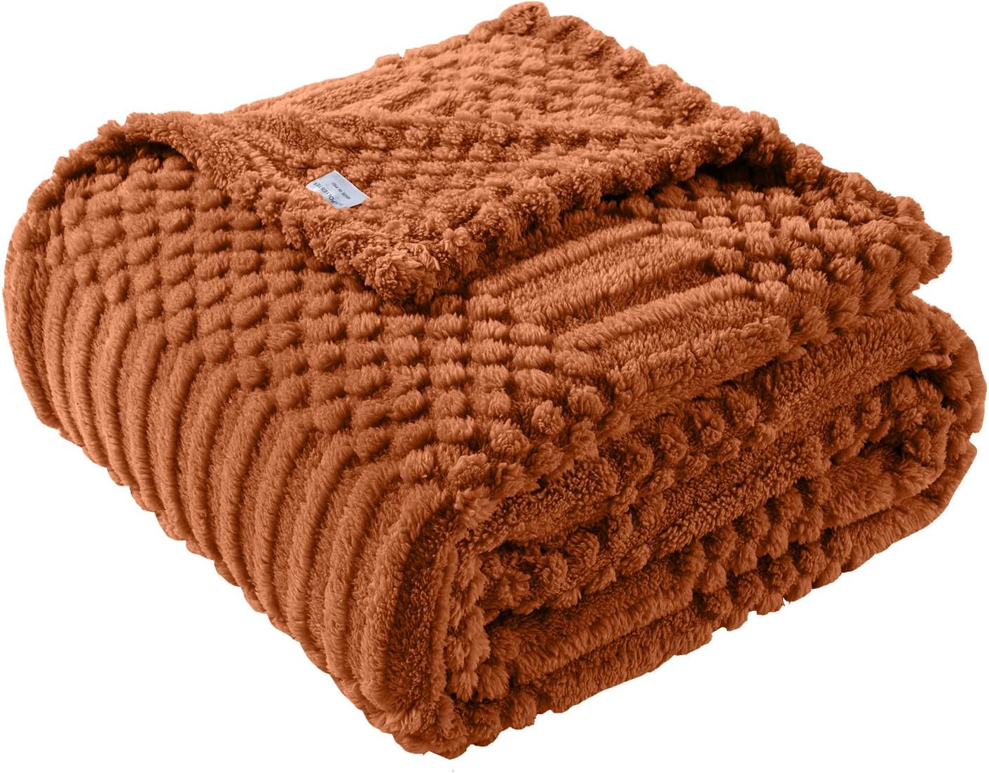 🏠 Today’s Farmhouse Décor Find: Rust Throw Blanket