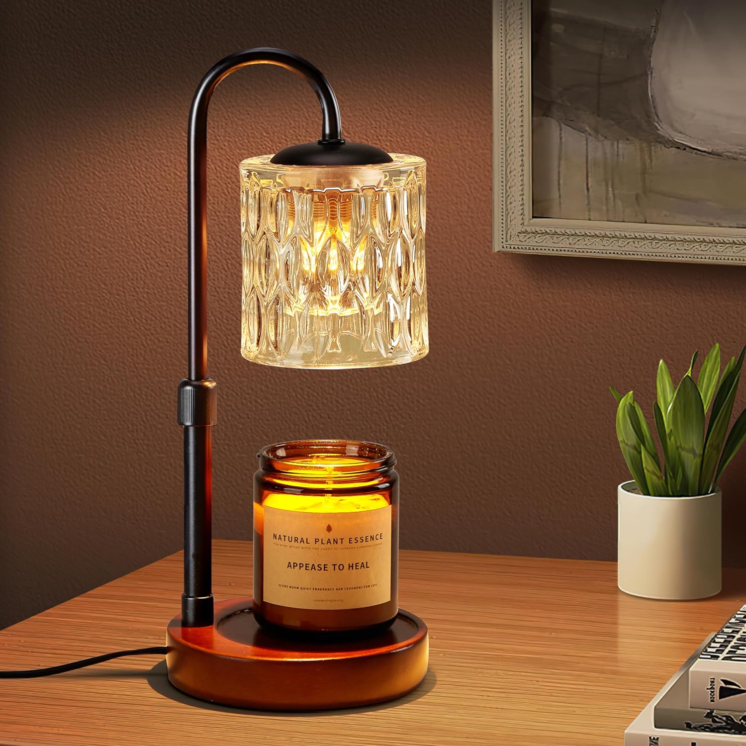 🏠 Today’s Farmhouse Décor Find: Dimmable Candle Warmer