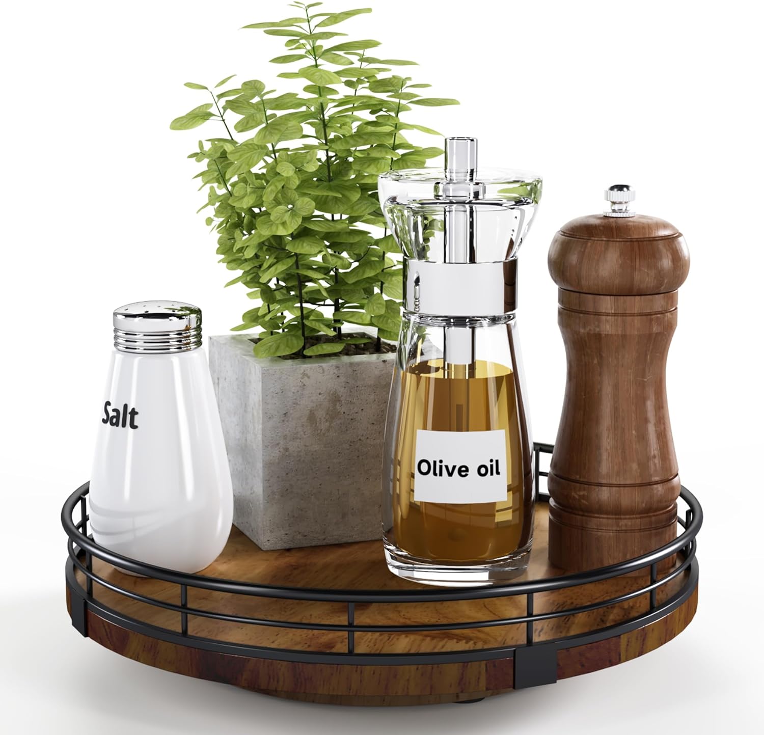 🏠 Today’s Farmhouse Décor Find: Lazy Susan Organizer