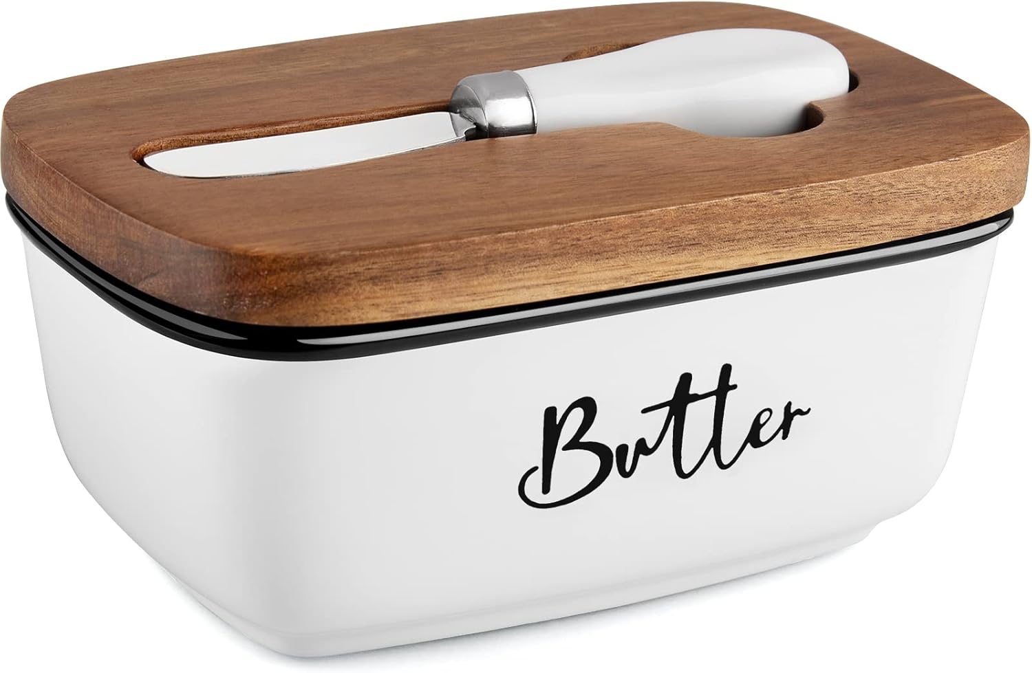 🏠 Today’s Farmhouse Décor Find: Ceramic Butter Dish