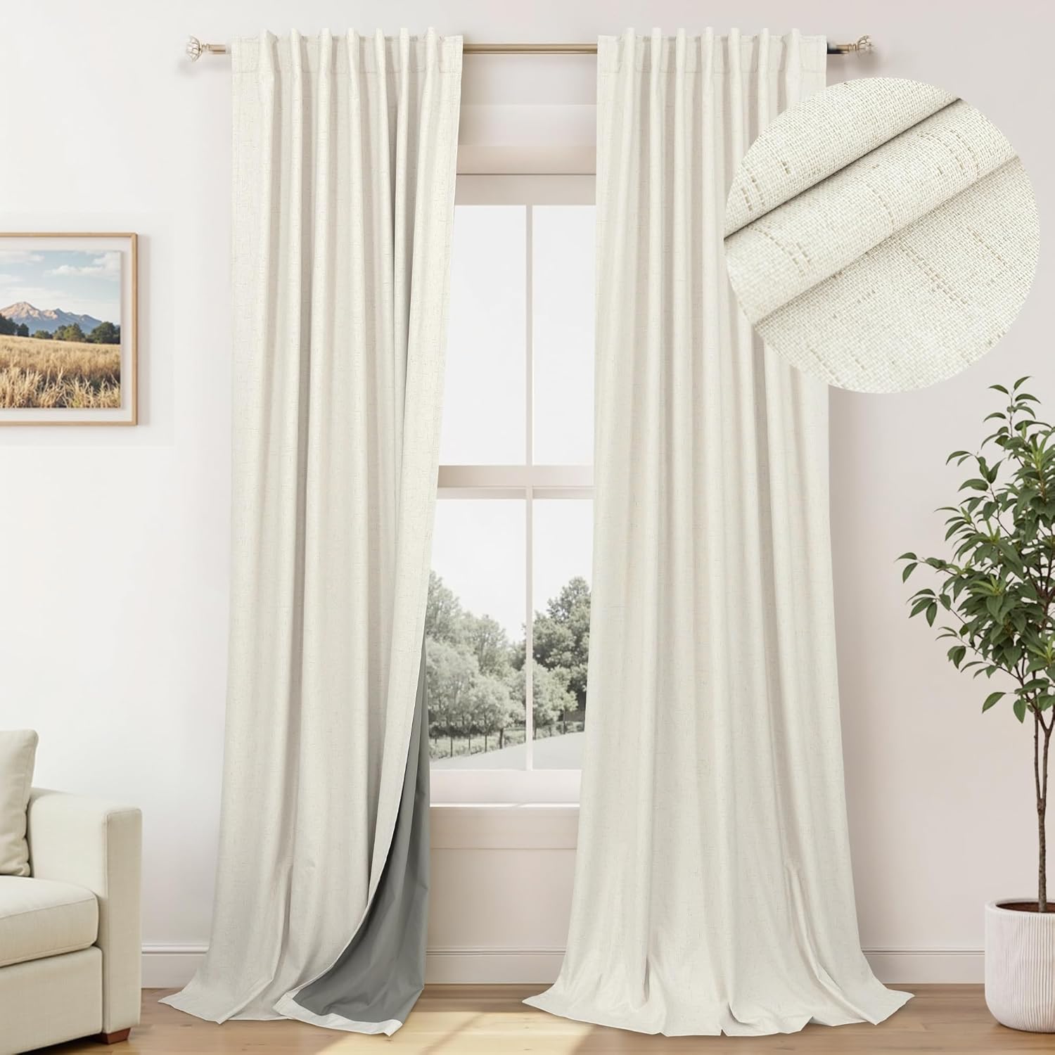 🏠 Today’s Farmhouse Décor Find: Blackout Curtains