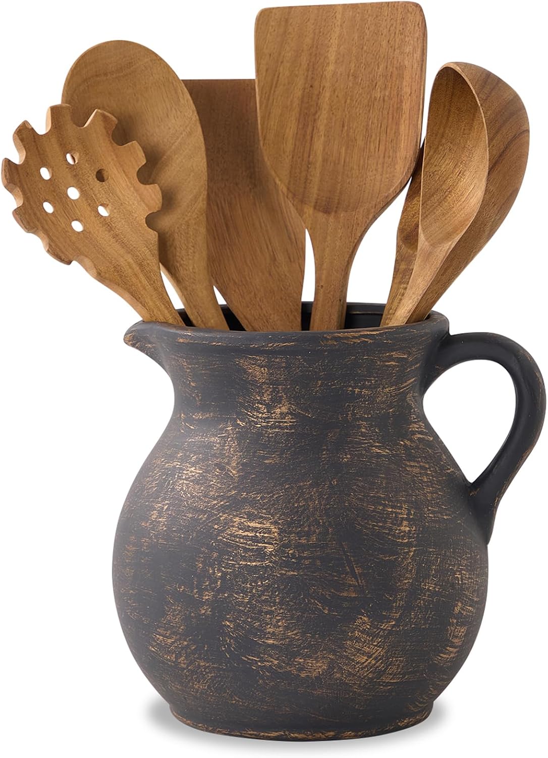 🏠 Today’s Farmhouse Décor Find: Rustic Utensil Holder