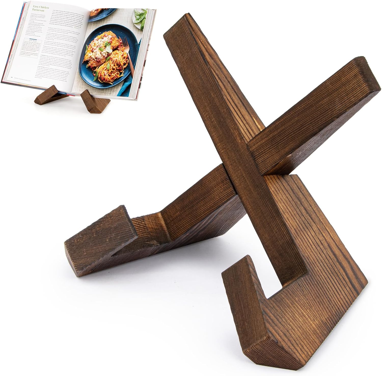 🏠 Today’s Farmhouse Décor Find: Rustic Cookbook Stand