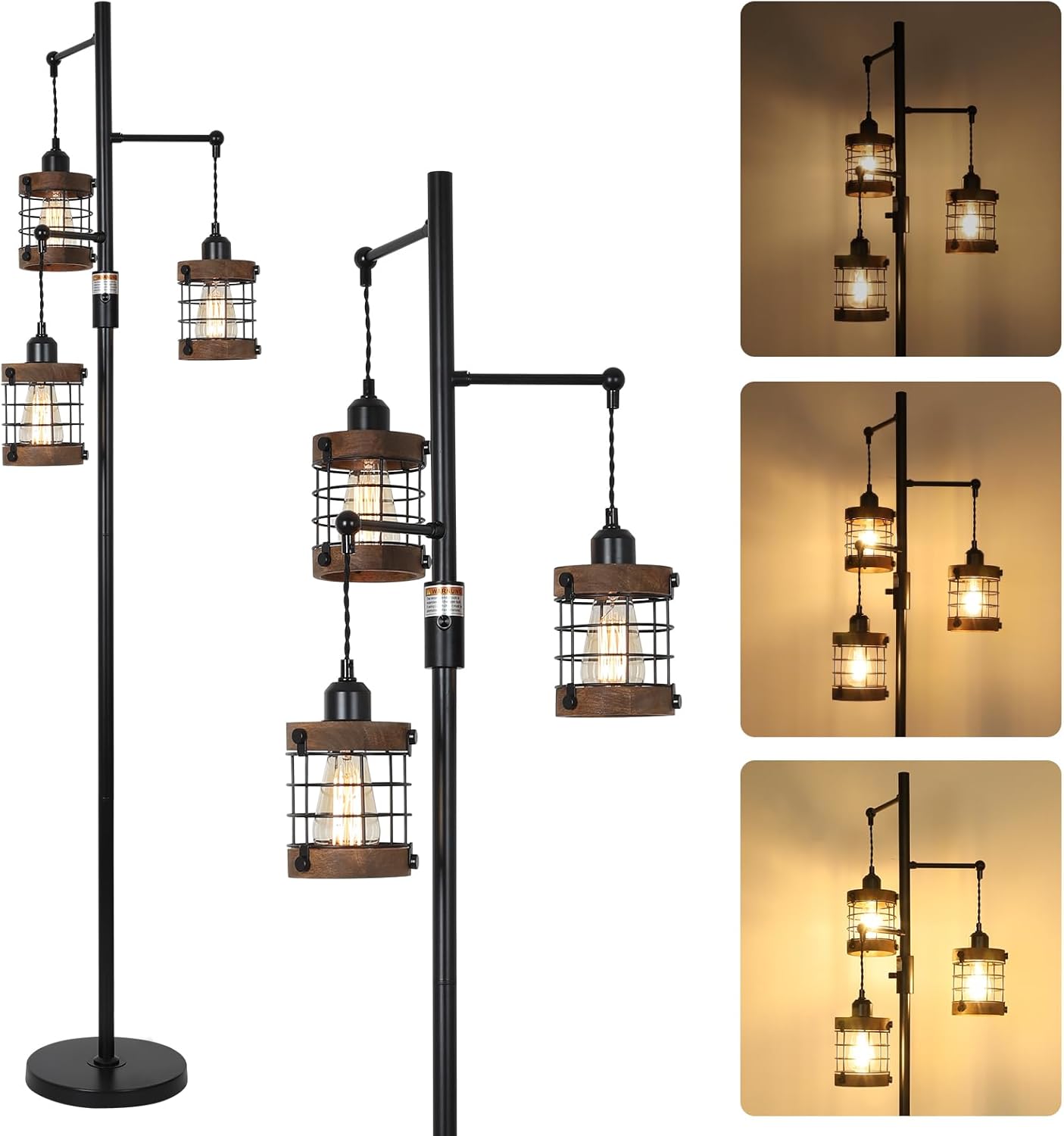 🏠 Today’s Farmhouse Décor Find: Industrial Floor Lamp